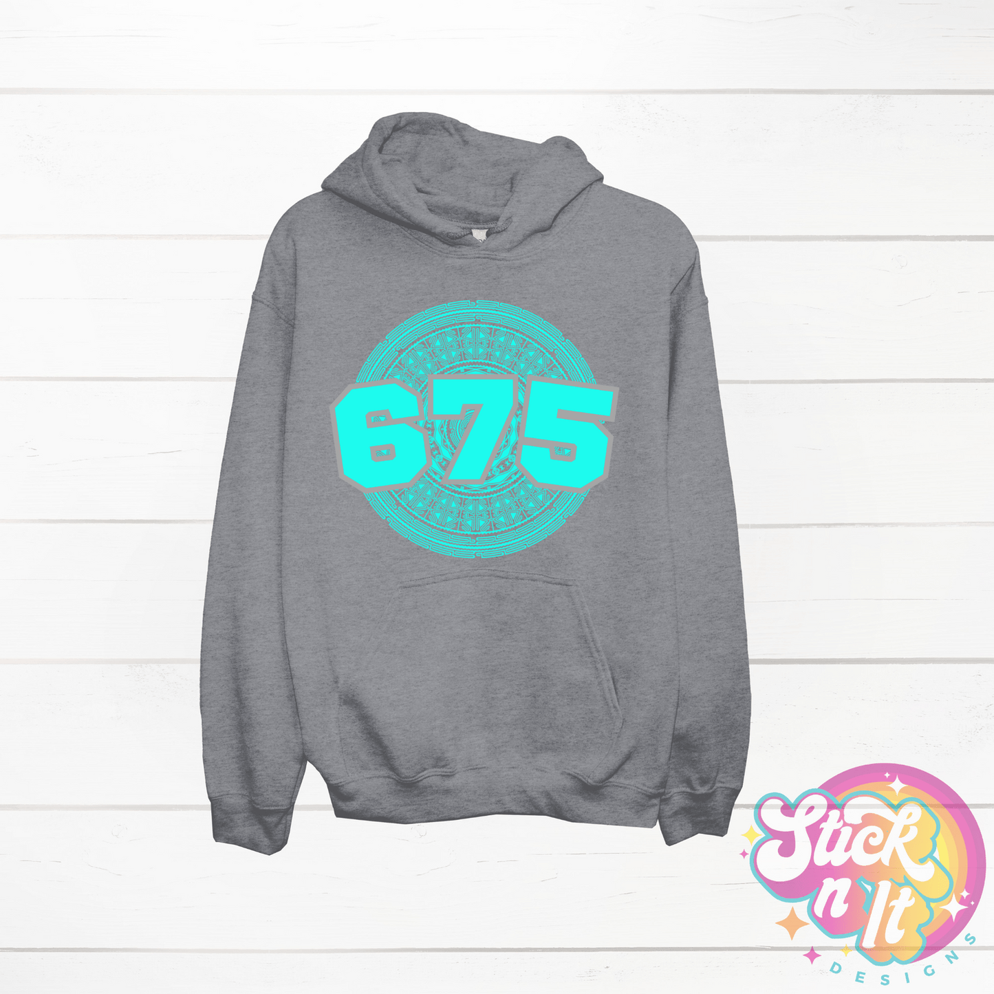 PAPUA NEW GUINEA 675 GREY HOODIE - Stick N It
