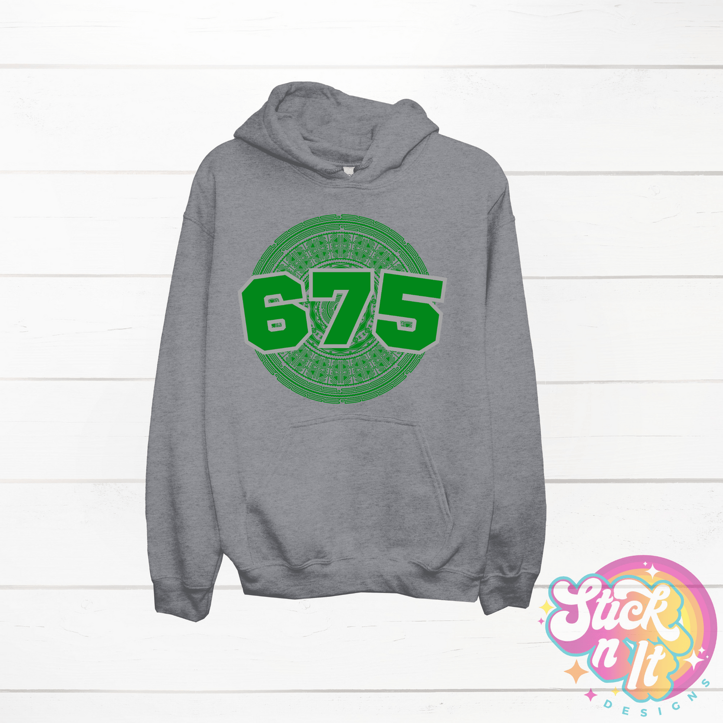 PAPUA NEW GUINEA 675 GREY HOODIE - Stick N It