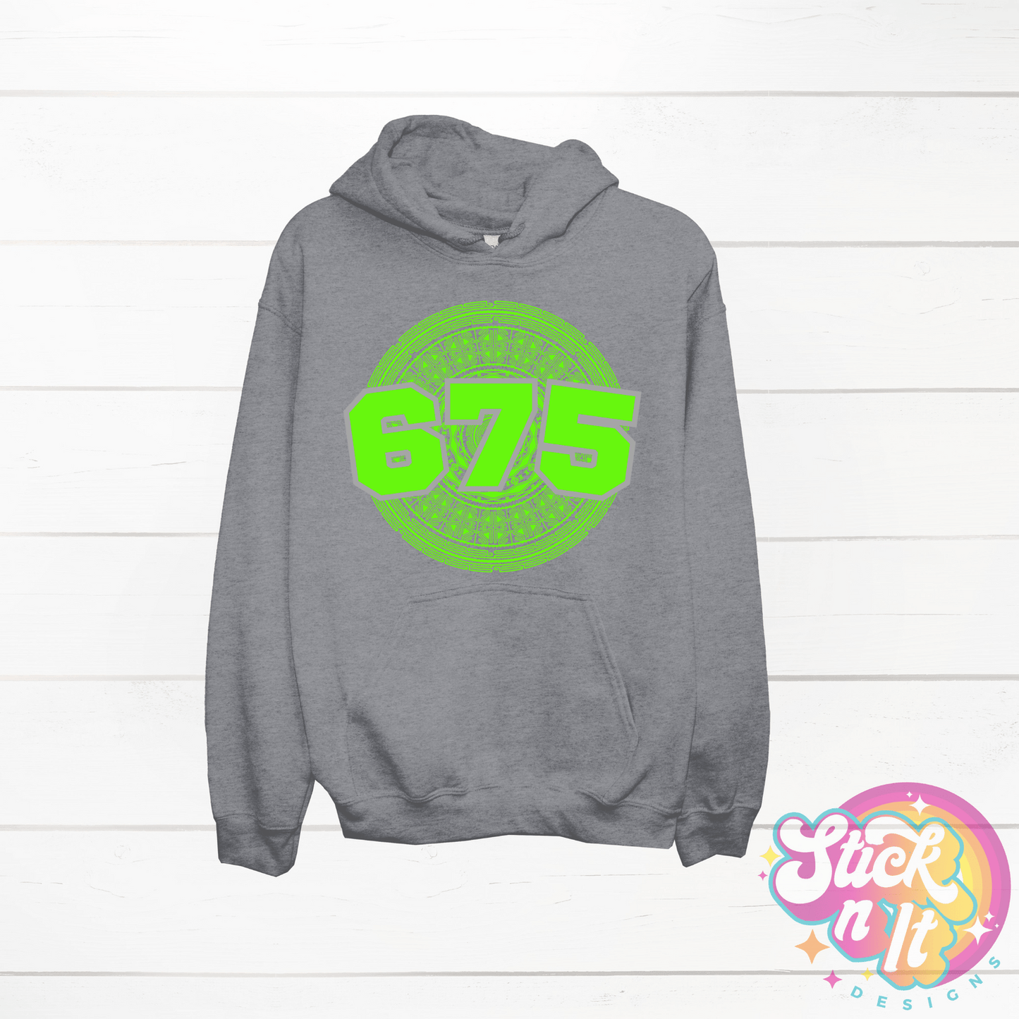 PAPUA NEW GUINEA 675 GREY HOODIE - Stick N It