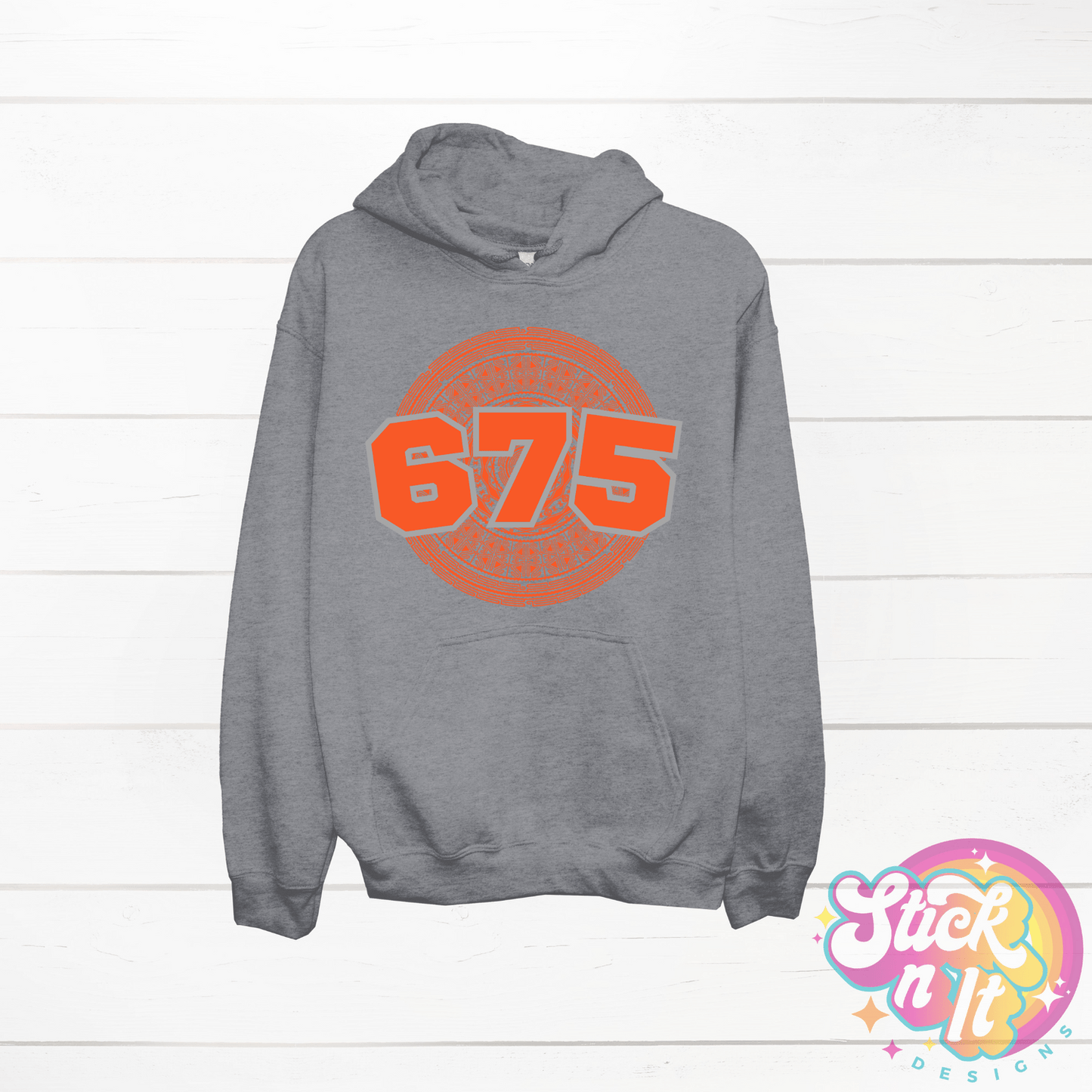 PAPUA NEW GUINEA 675 GREY HOODIE - Stick N It