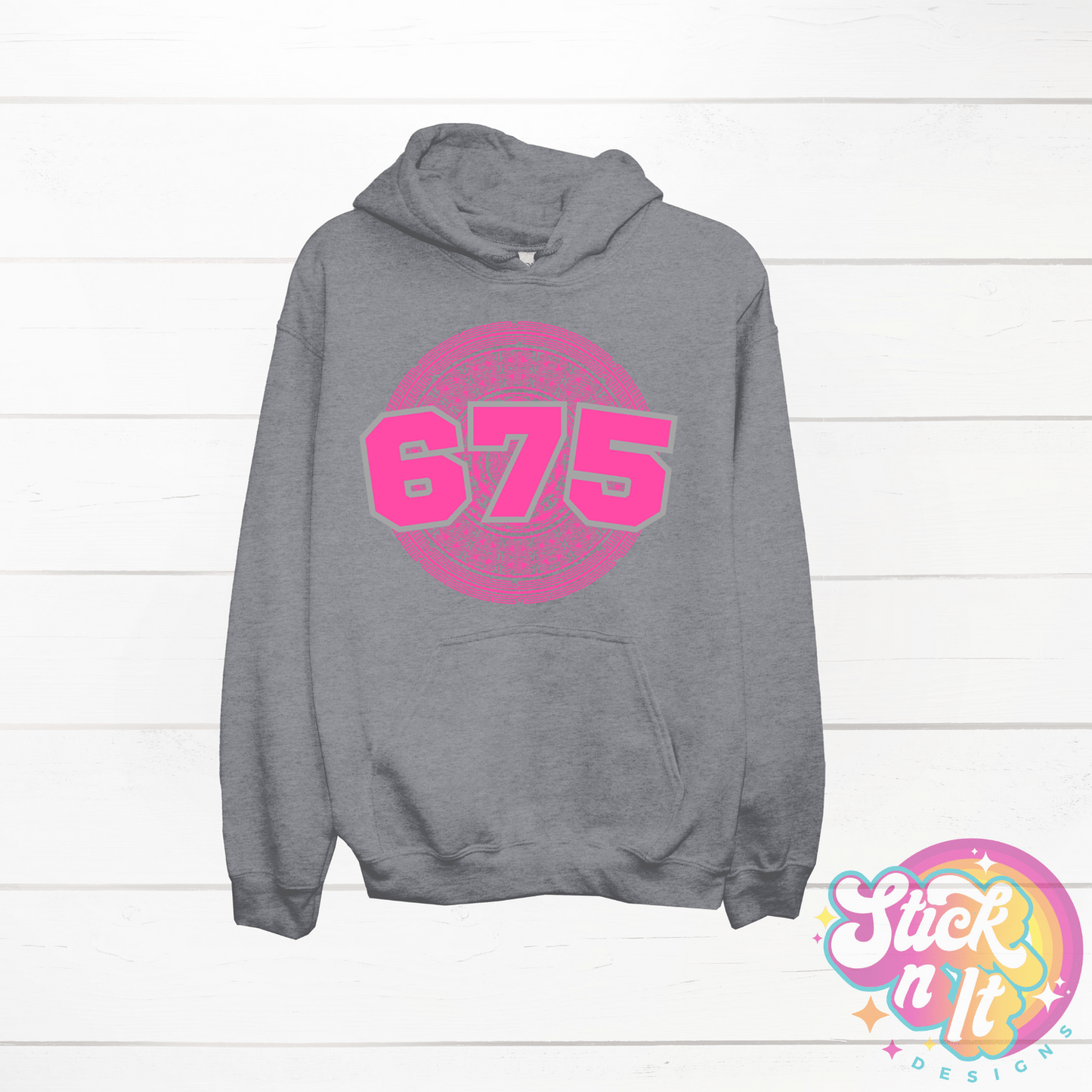 PAPUA NEW GUINEA 675 GREY HOODIE - Stick N It