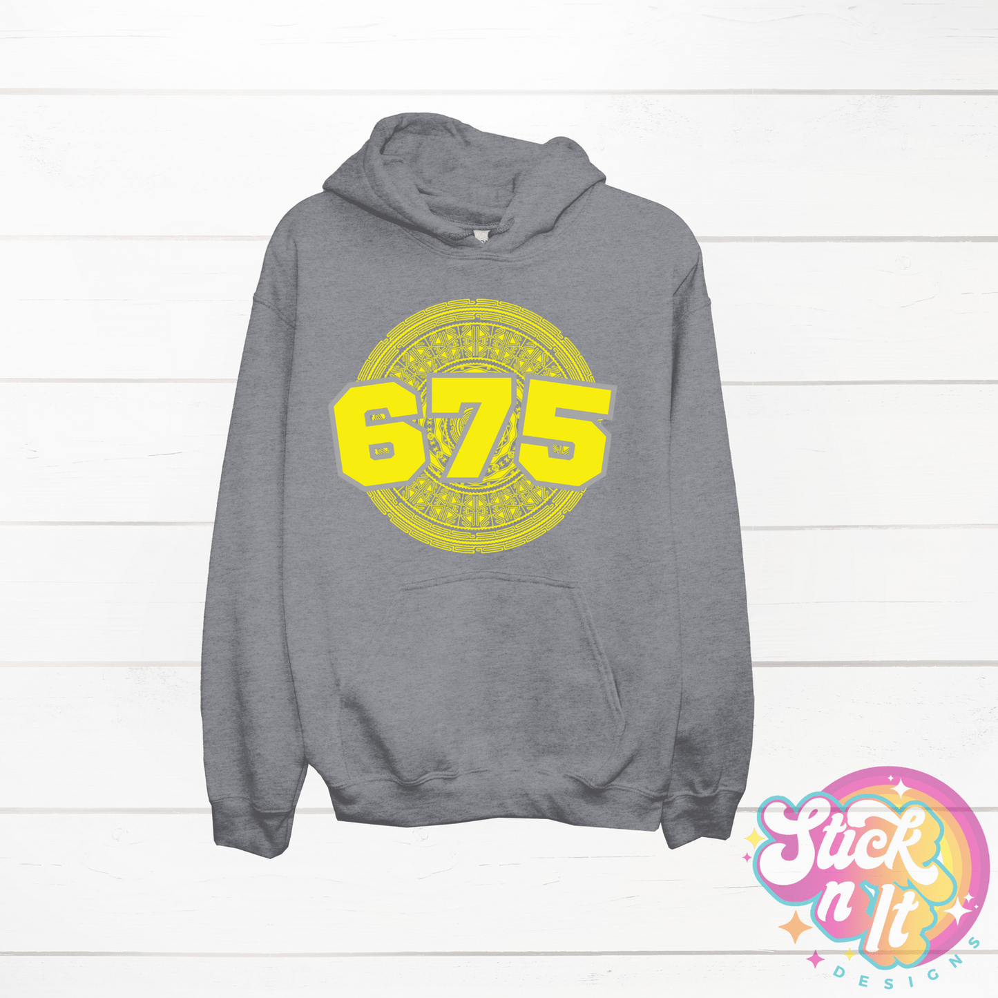 PAPUA NEW GUINEA 675 GREY HOODIE - Stick N It