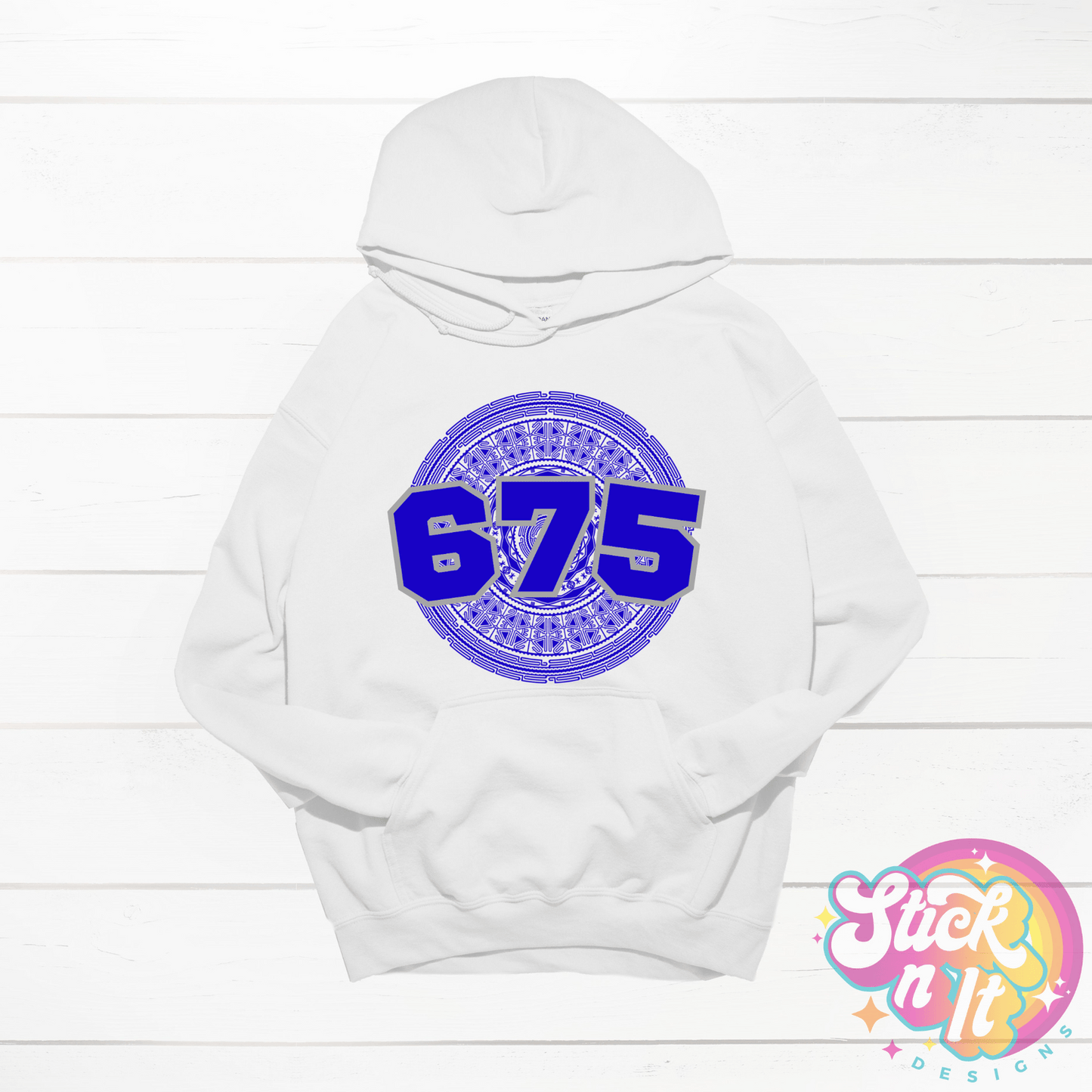 PAPUA NEW GUINEA 675 WHITE HOODIE - Stick N It