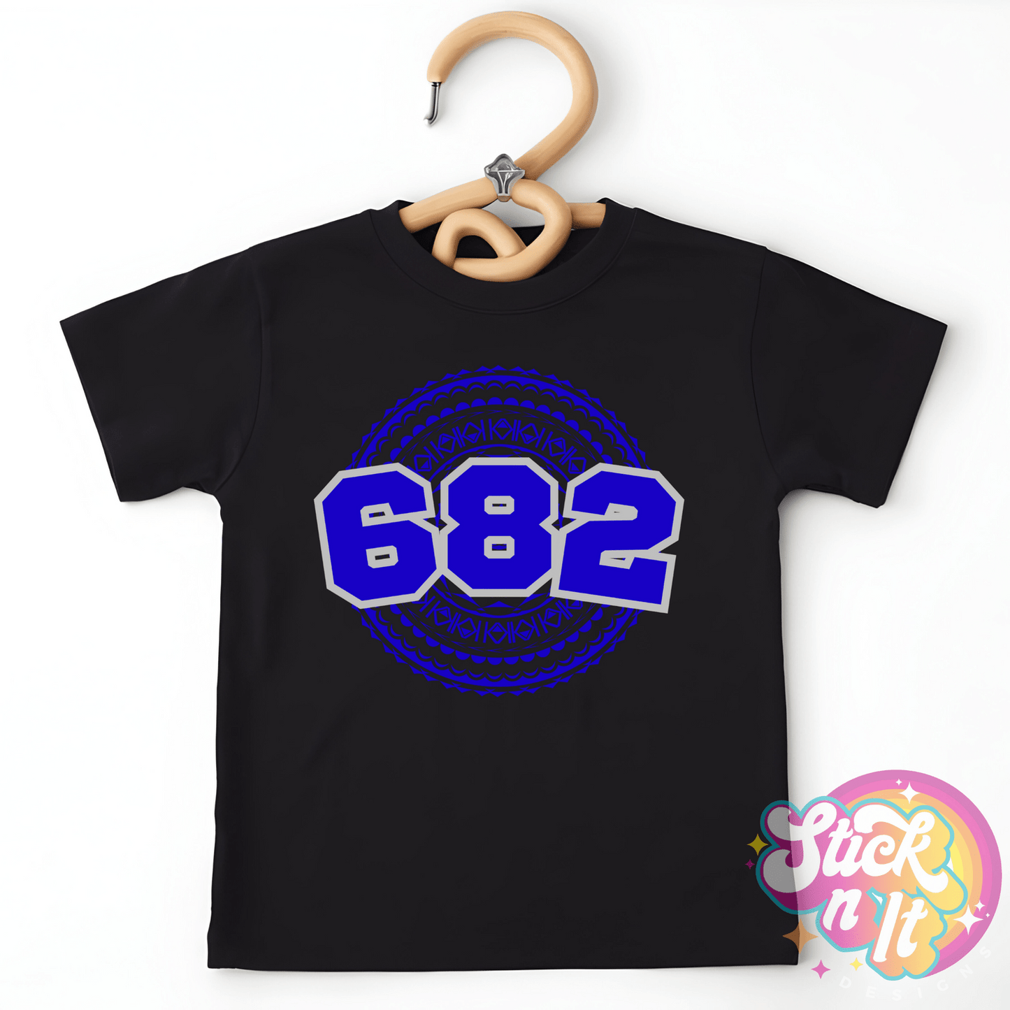 COOK ISLANDS 682 KIDS BLACK SHIRT - Stick N It