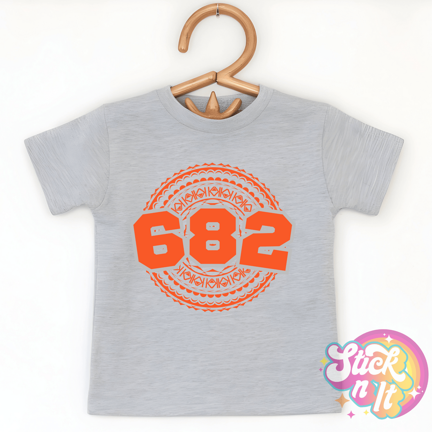 COOK ISLANDS 682 KIDS GREY SHIRT - Stick N It