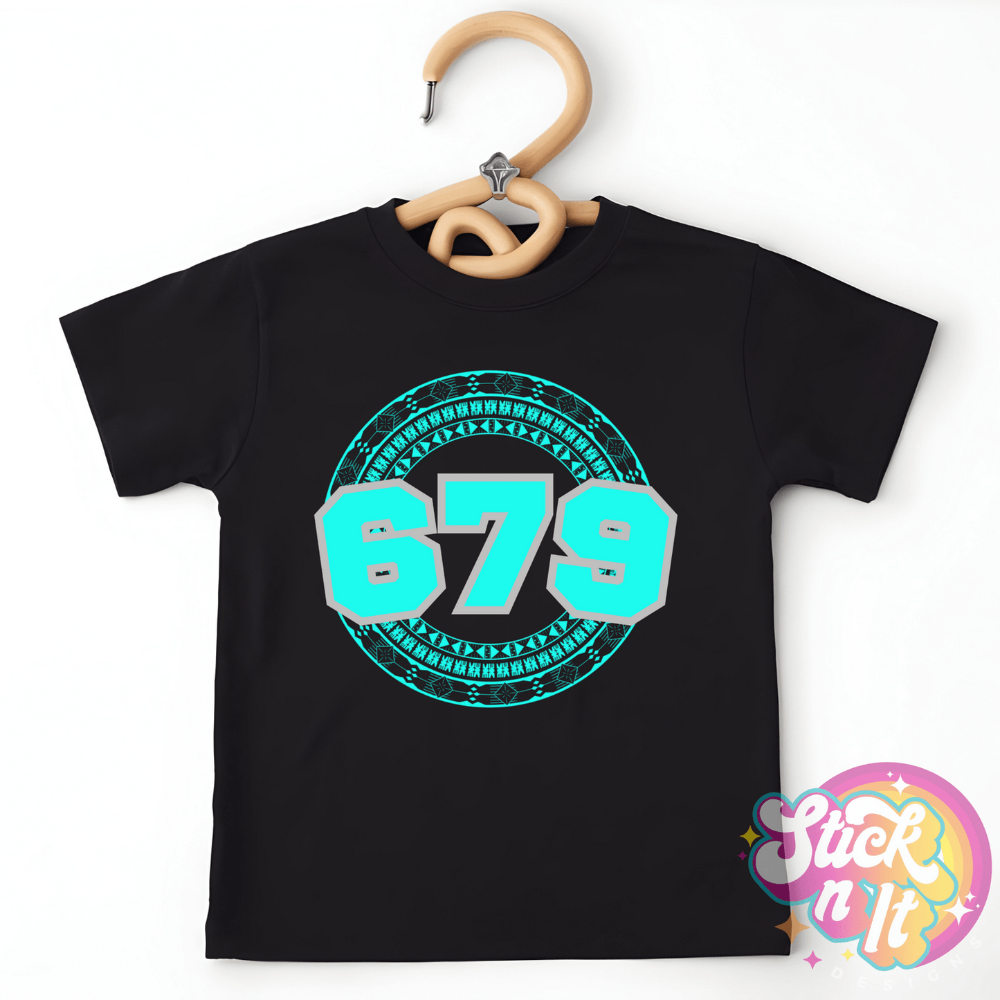 FIJI 679 KIDS BLACK SHIRT - Stick N It