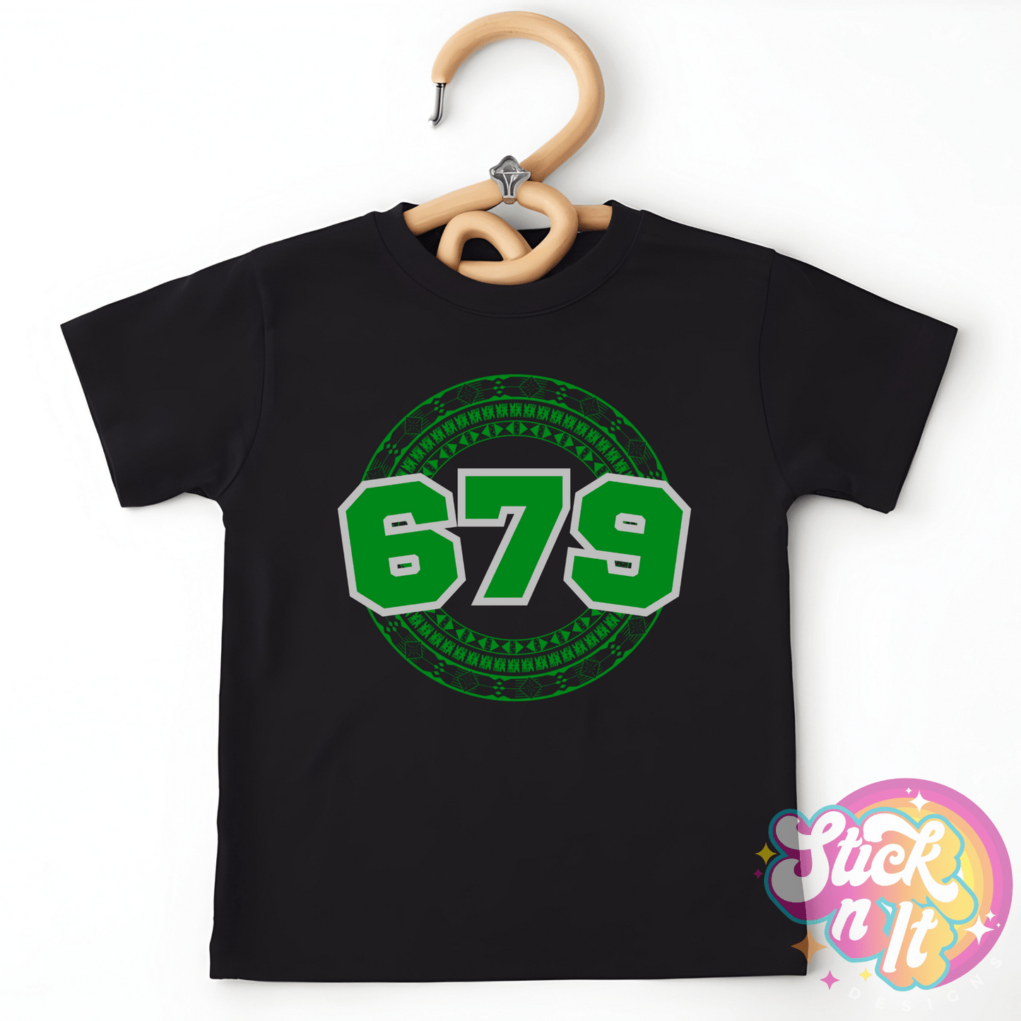 FIJI 679 KIDS BLACK SHIRT - Stick N It