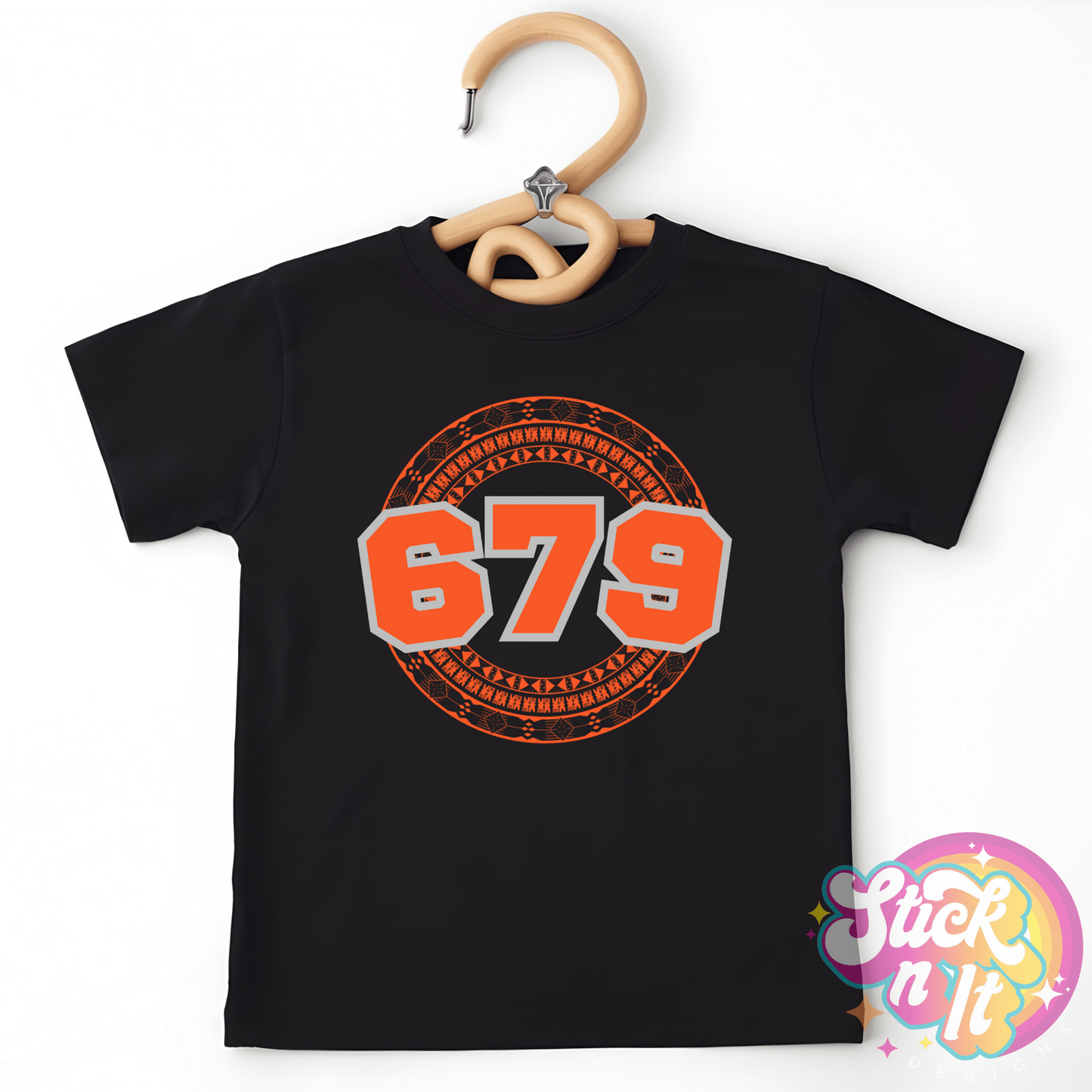 FIJI 679 KIDS BLACK SHIRT - Stick N It
