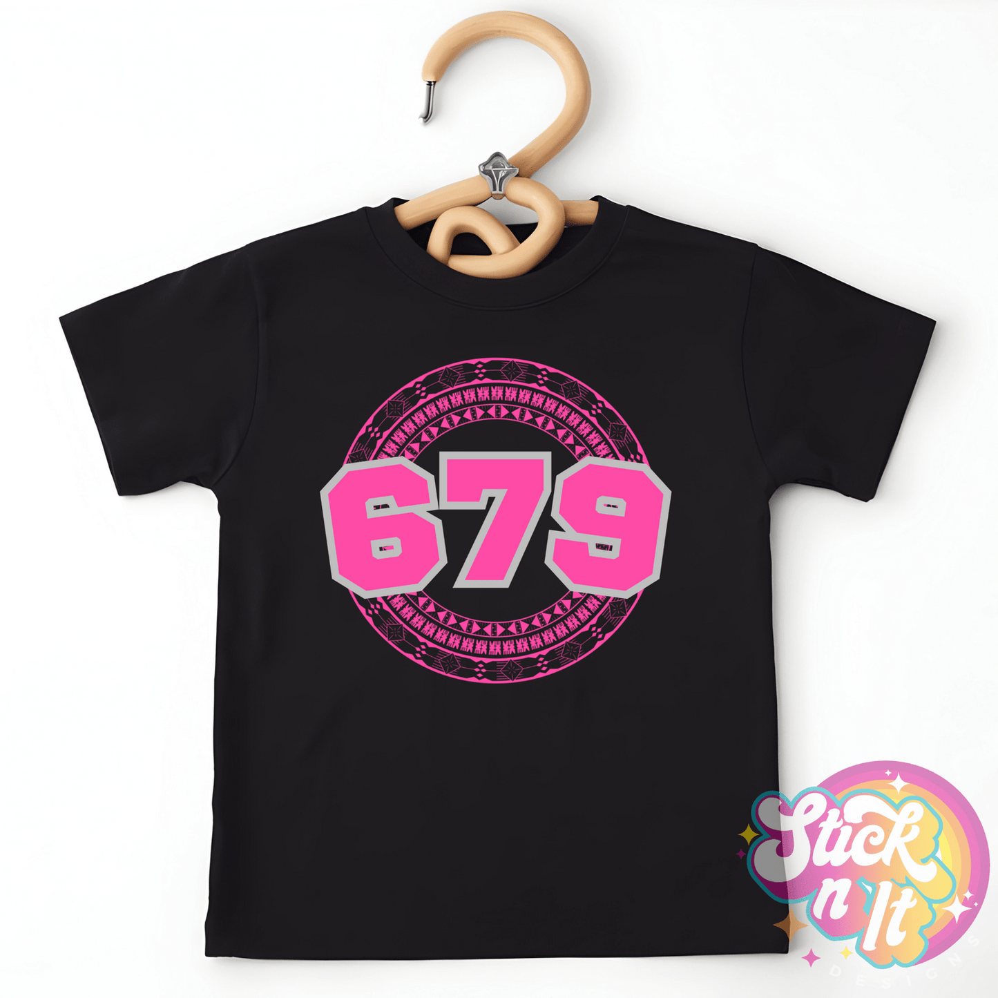FIJI 679 KIDS BLACK SHIRT - Stick N It