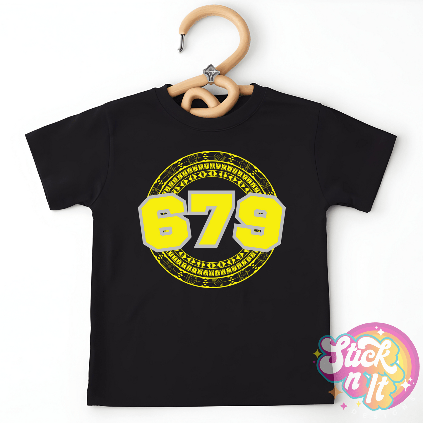 FIJI 679 KIDS BLACK SHIRT - Stick N It