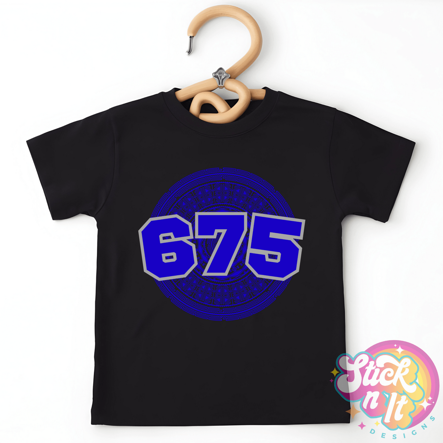 PAPUA NEW GUINEA 675 KIDS BLACK SHIRT - Stick N It