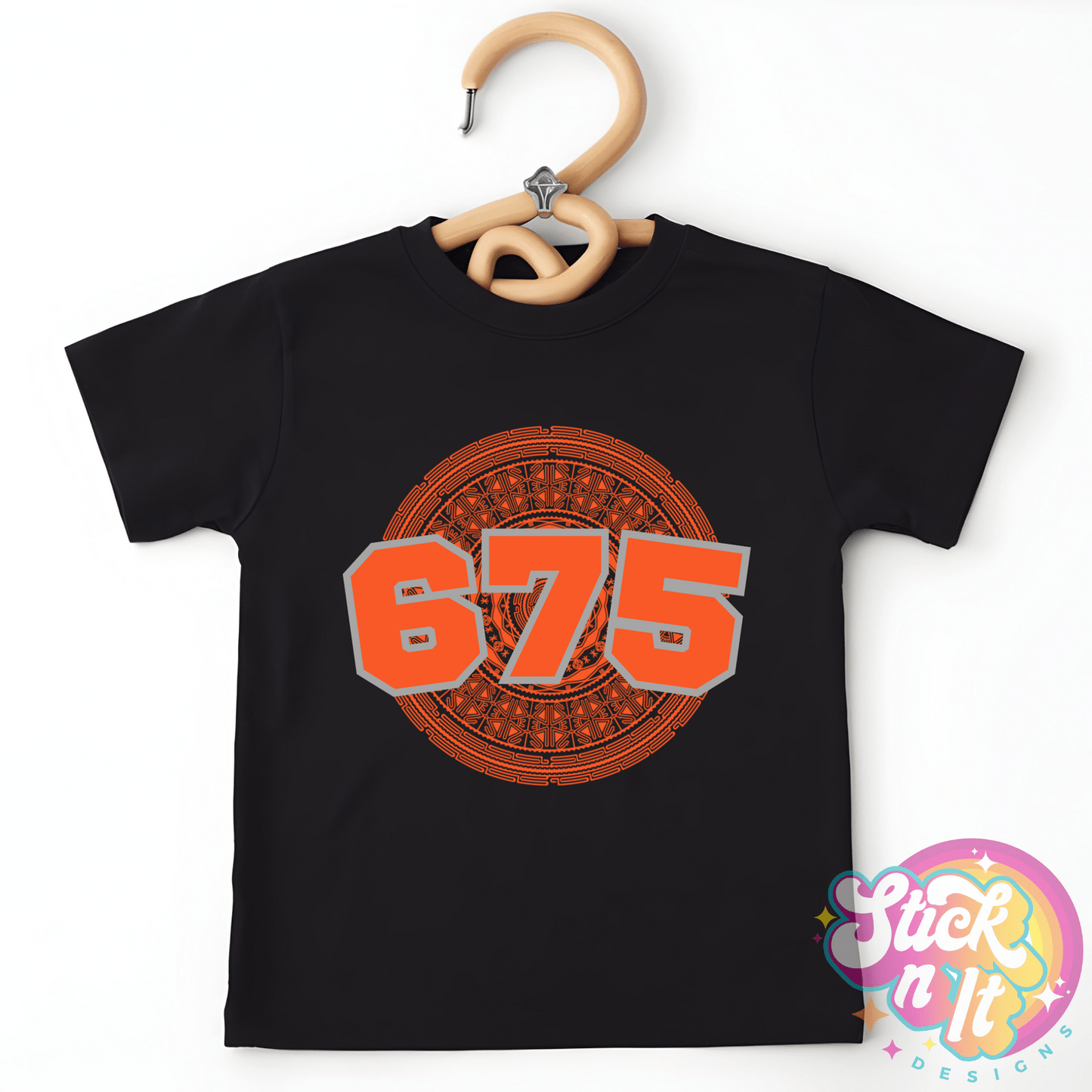 PAPUA NEW GUINEA 675 KIDS BLACK SHIRT - Stick N It