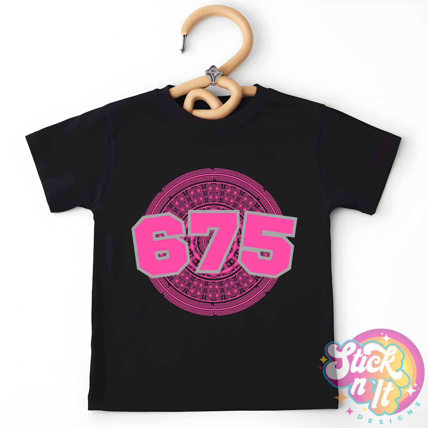 PAPUA NEW GUINEA 675 KIDS BLACK SHIRT - Stick N It