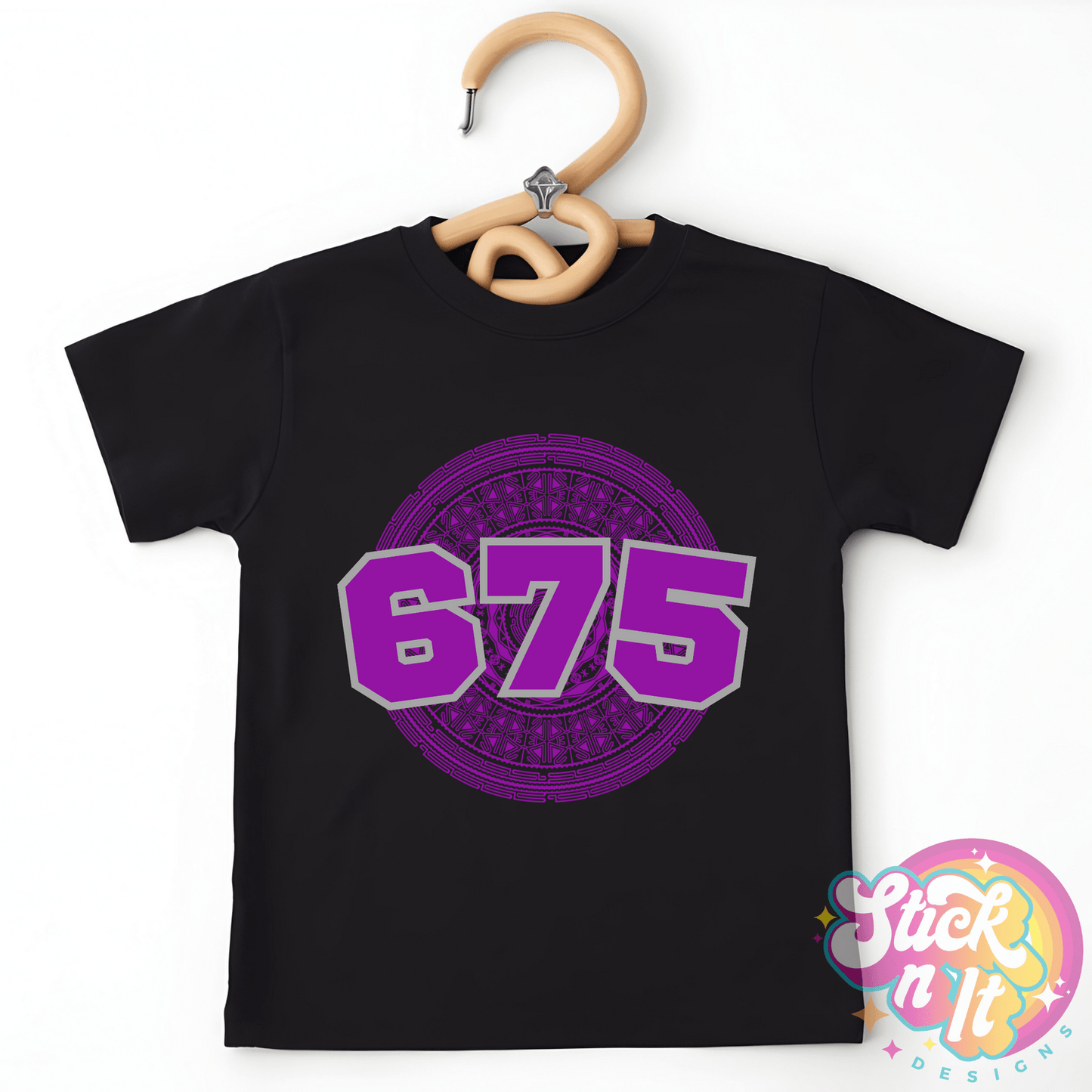 PAPUA NEW GUINEA 675 KIDS BLACK SHIRT - Stick N It