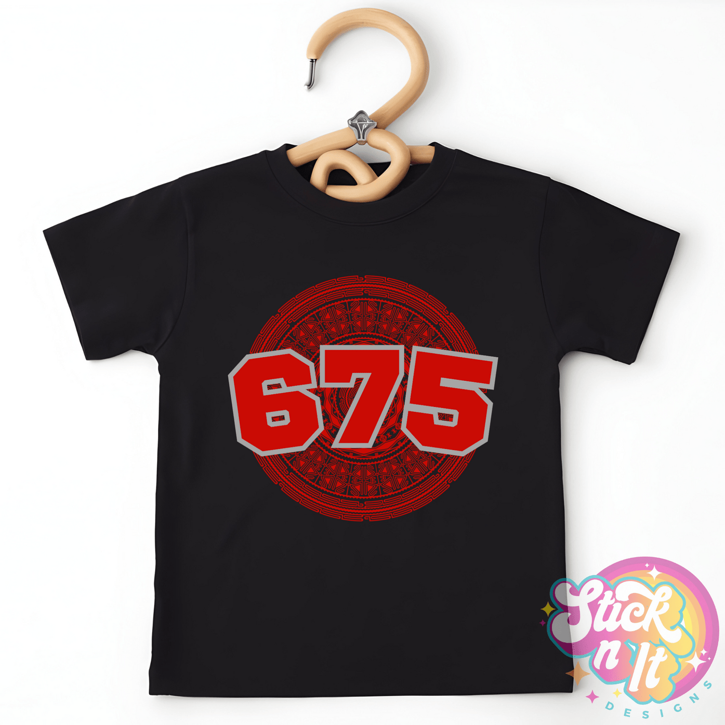 PAPUA NEW GUINEA 675 KIDS BLACK SHIRT - Stick N It
