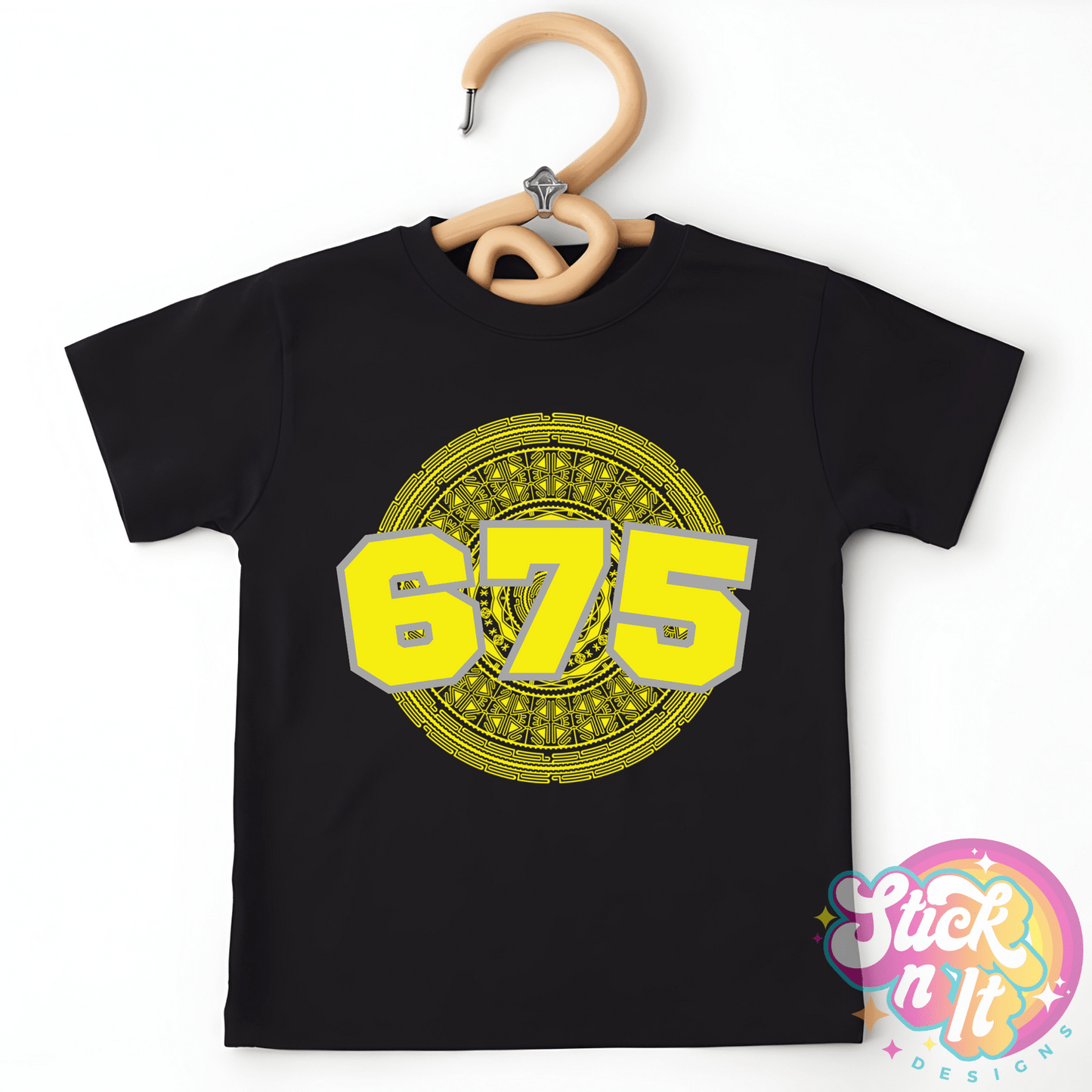 PAPUA NEW GUINEA 675 KIDS BLACK SHIRT - Stick N It