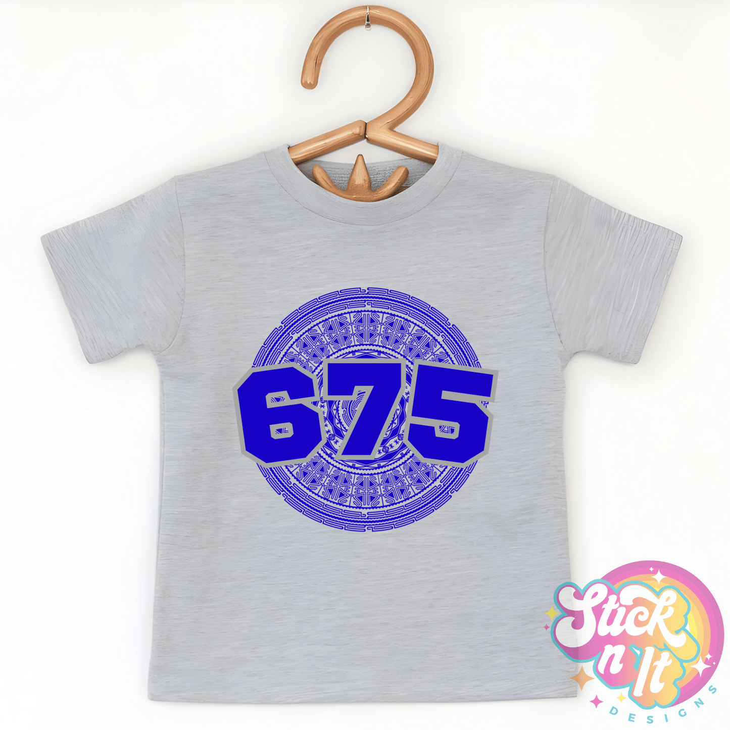 PAPUA NEW GUINEA 675 KIDS GREY SHIRT - Stick N It