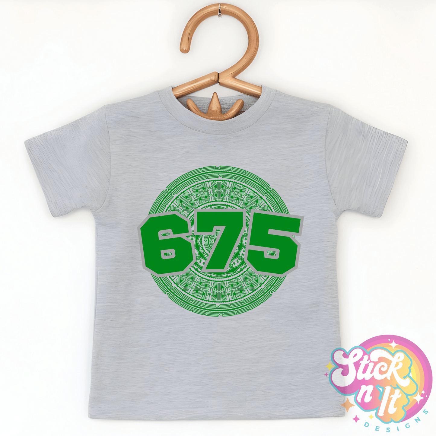 PAPUA NEW GUINEA 675 KIDS GREY SHIRT - Stick N It