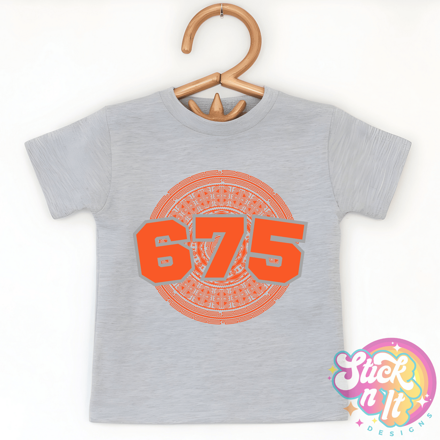 PAPUA NEW GUINEA 675 KIDS GREY SHIRT - Stick N It