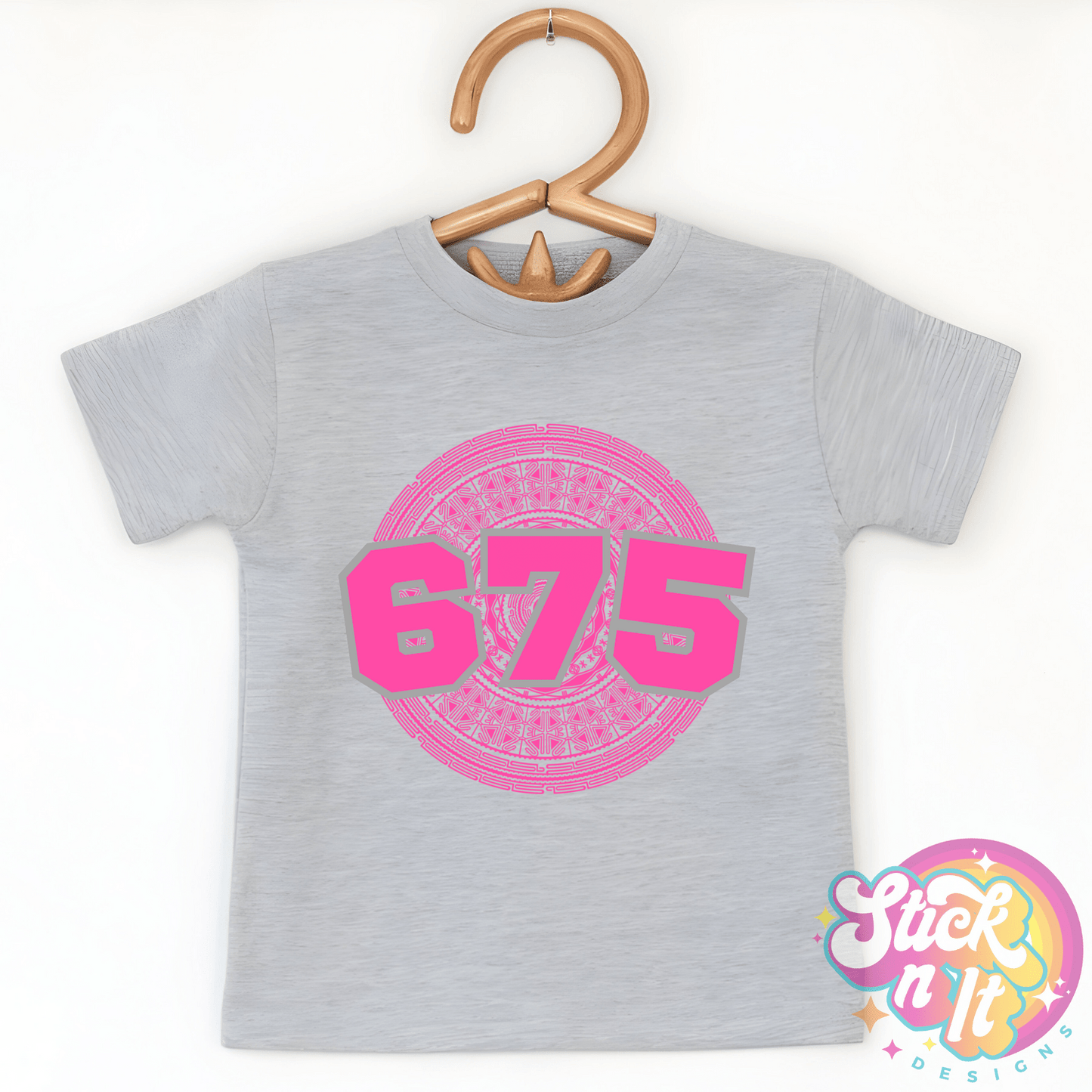 PAPUA NEW GUINEA 675 KIDS GREY SHIRT - Stick N It