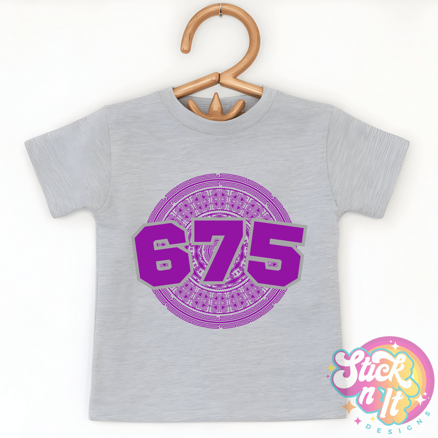 PAPUA NEW GUINEA 675 KIDS GREY SHIRT - Stick N It