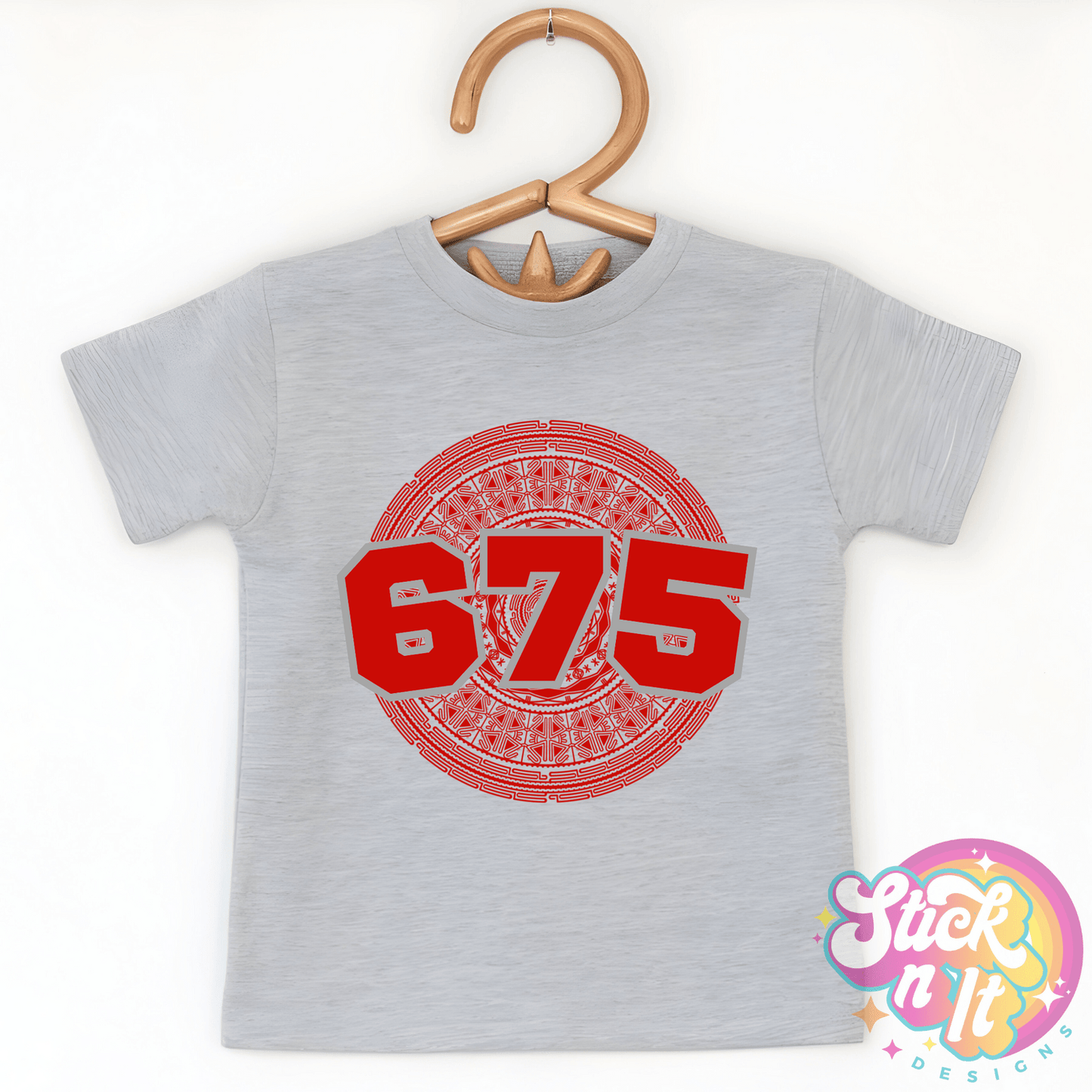 PAPUA NEW GUINEA 675 KIDS GREY SHIRT - Stick N It