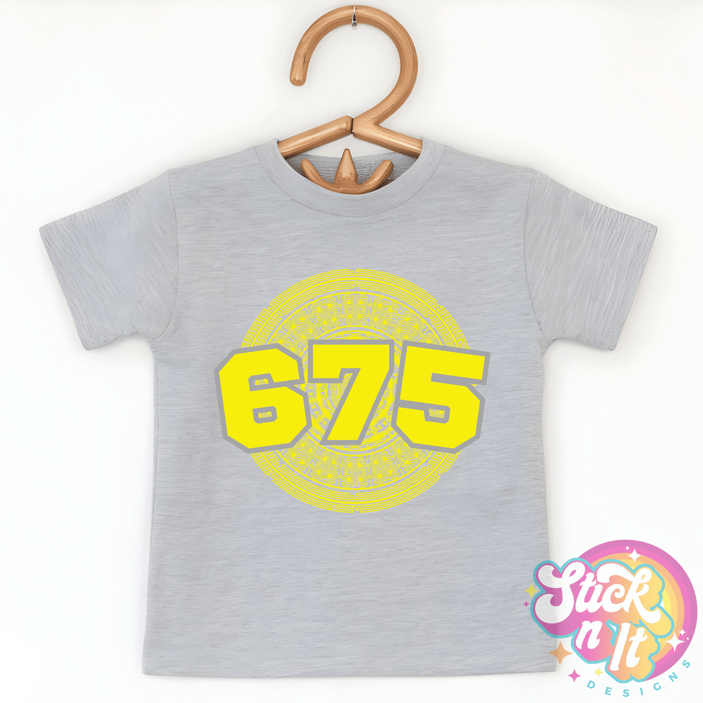 PAPUA NEW GUINEA 675 KIDS GREY SHIRT - Stick N It