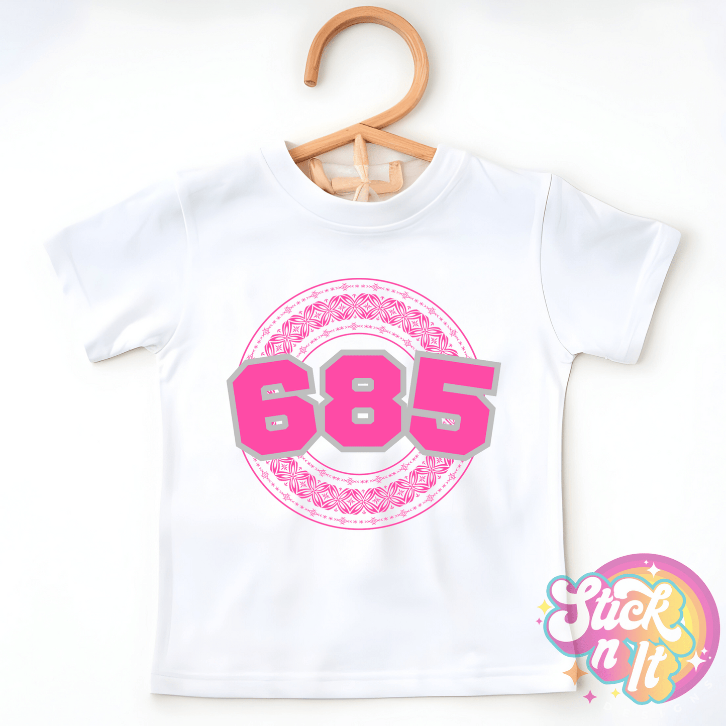 SAMOA 685 KIDS WHITE SHIRT - Stick N It