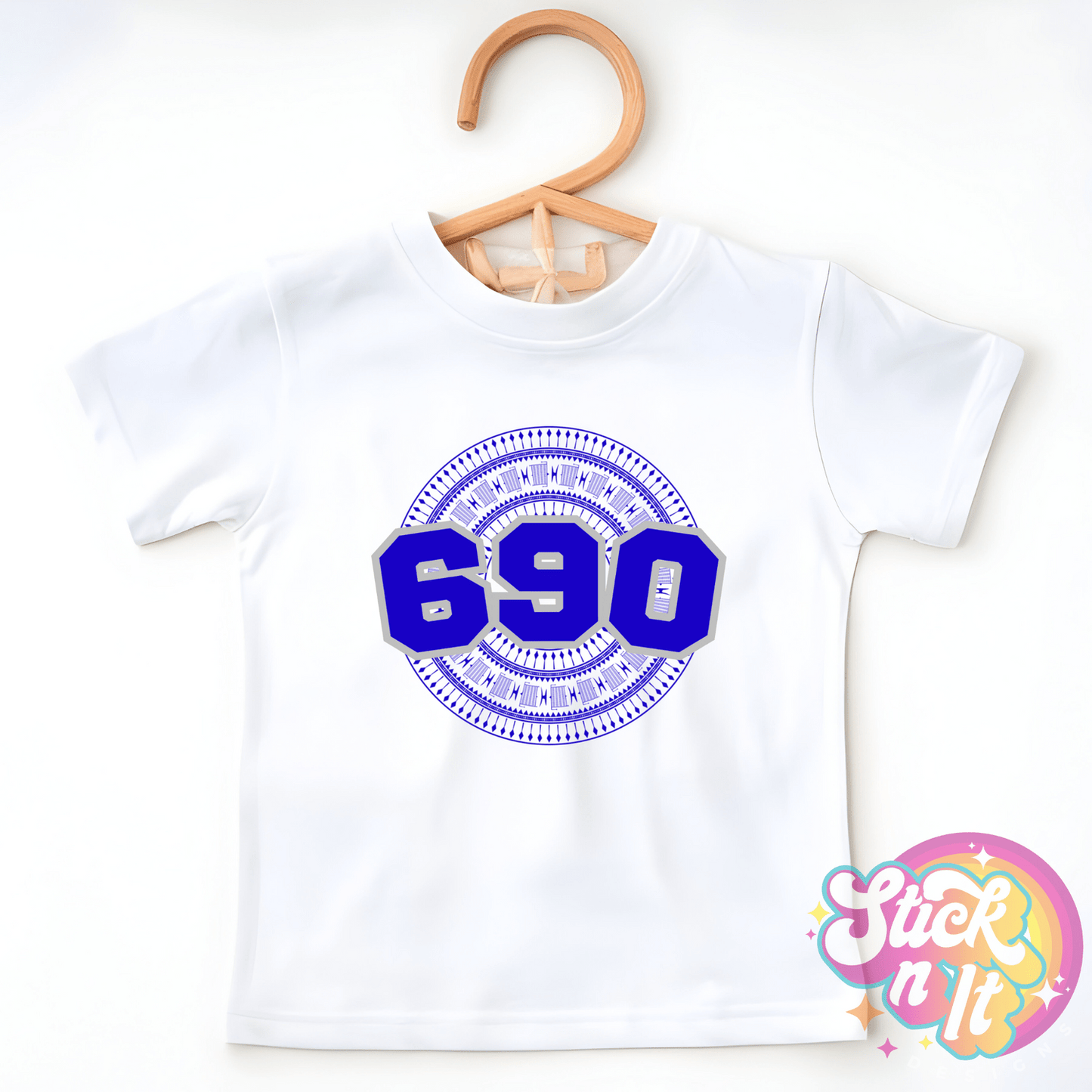TOKELAU 690 KIDS WHITE SHIRT - Stick N It