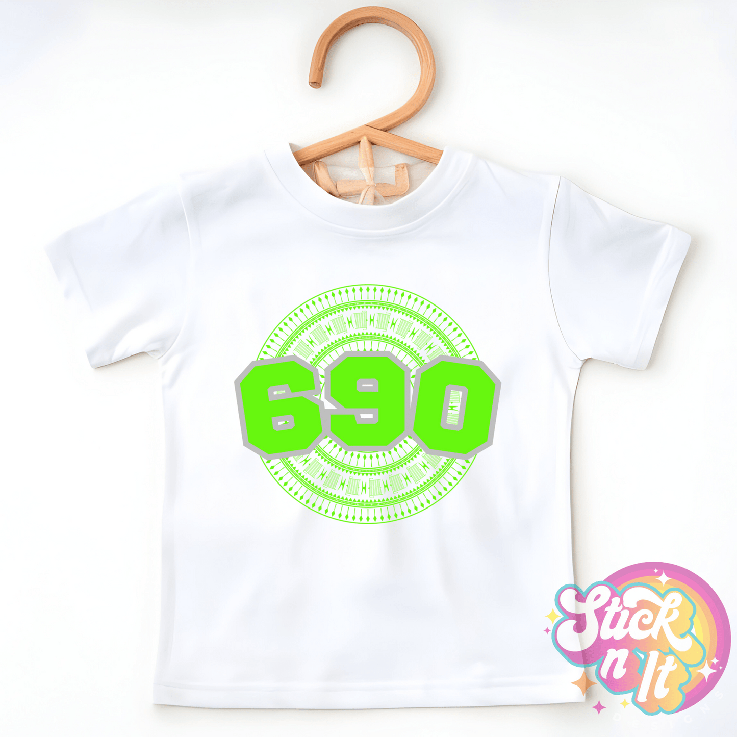 TOKELAU 690 KIDS WHITE SHIRT - Stick N It