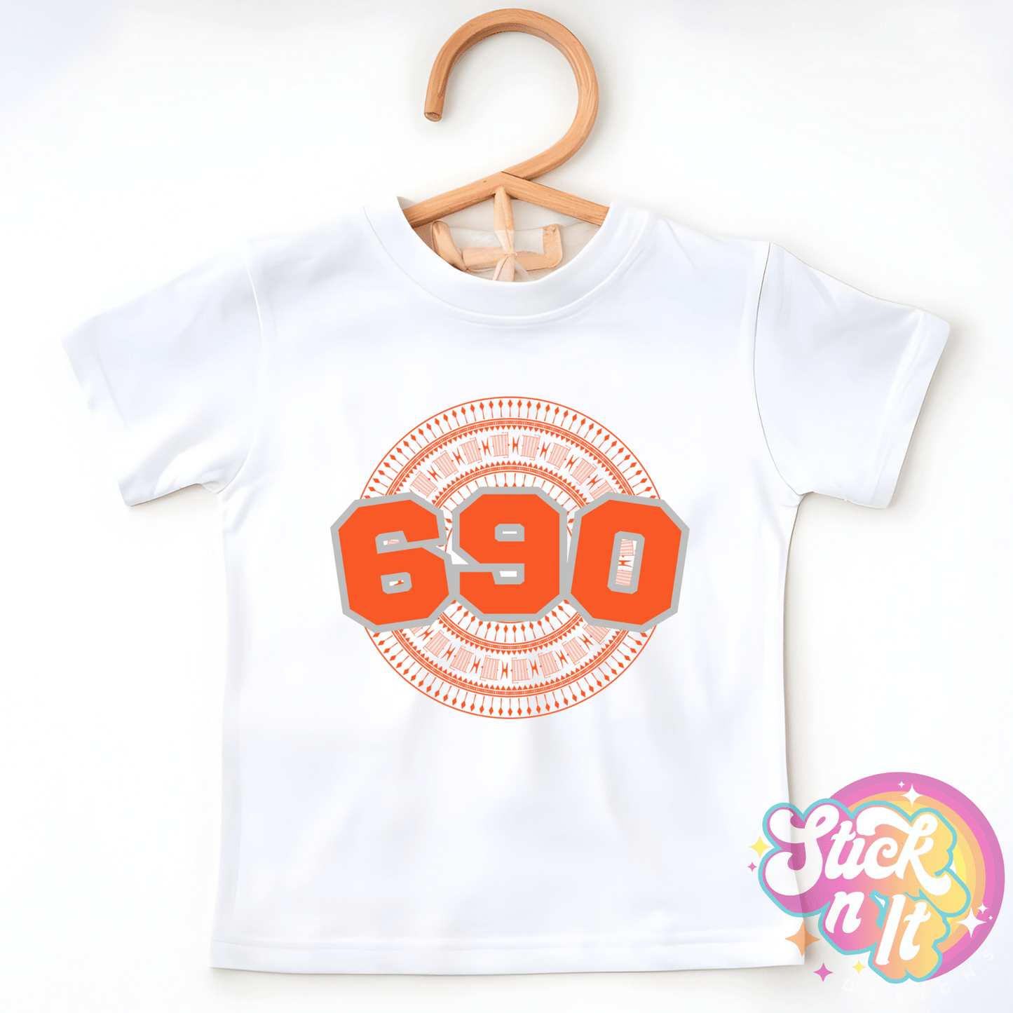 TOKELAU 690 KIDS WHITE SHIRT - Stick N It