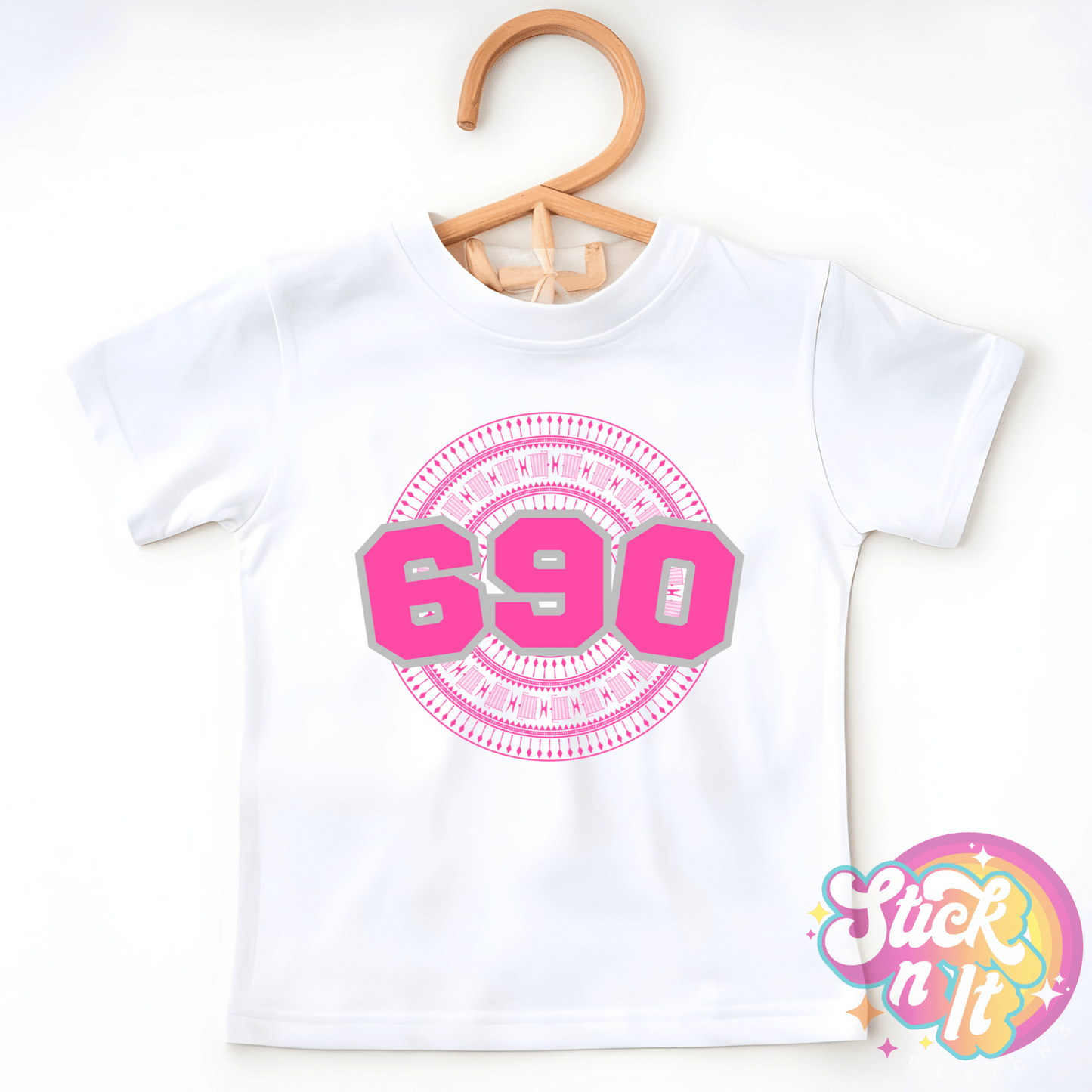 TOKELAU 690 KIDS WHITE SHIRT - Stick N It