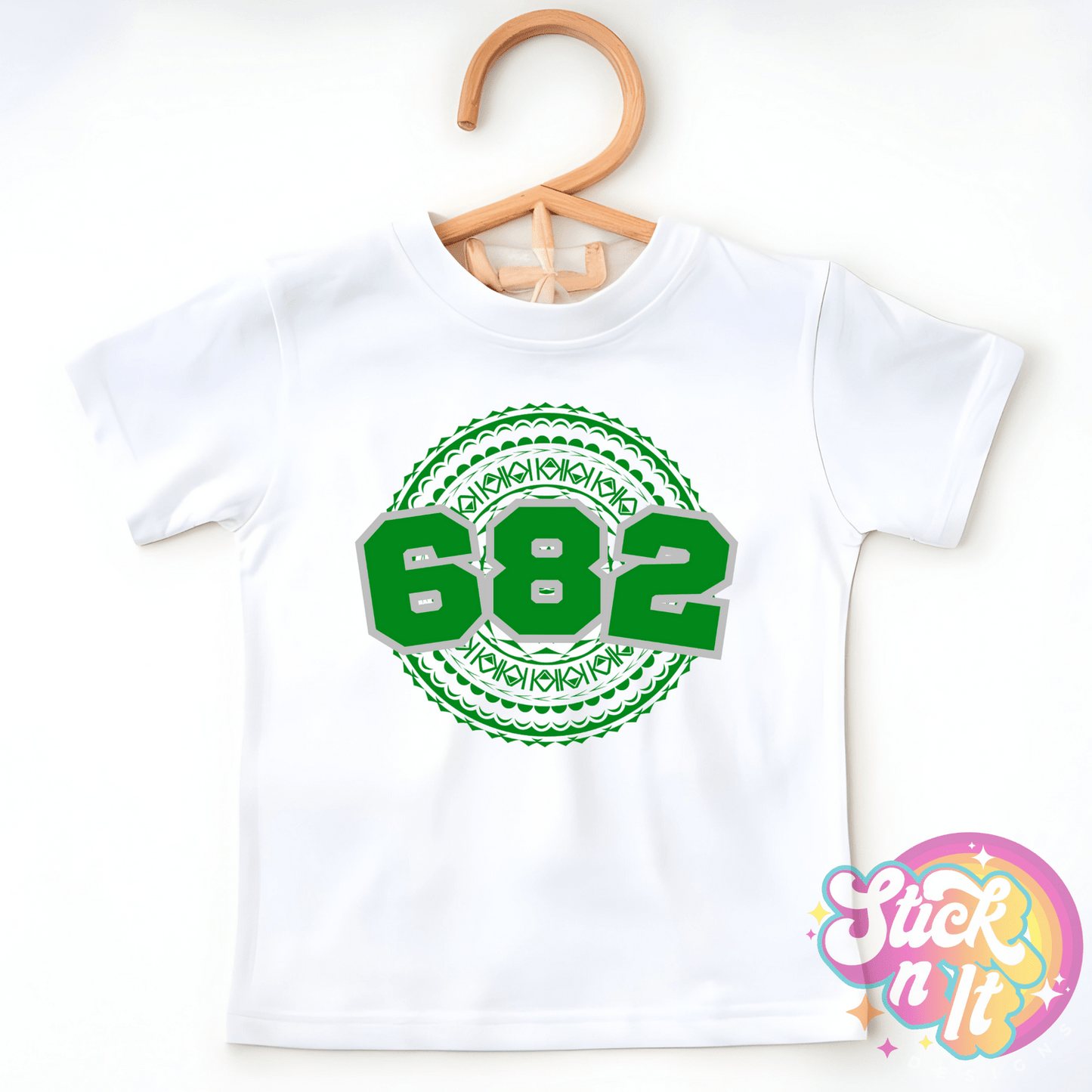 COOK ISLANDS 682 KIDS WHITE SHIRT - Stick N It