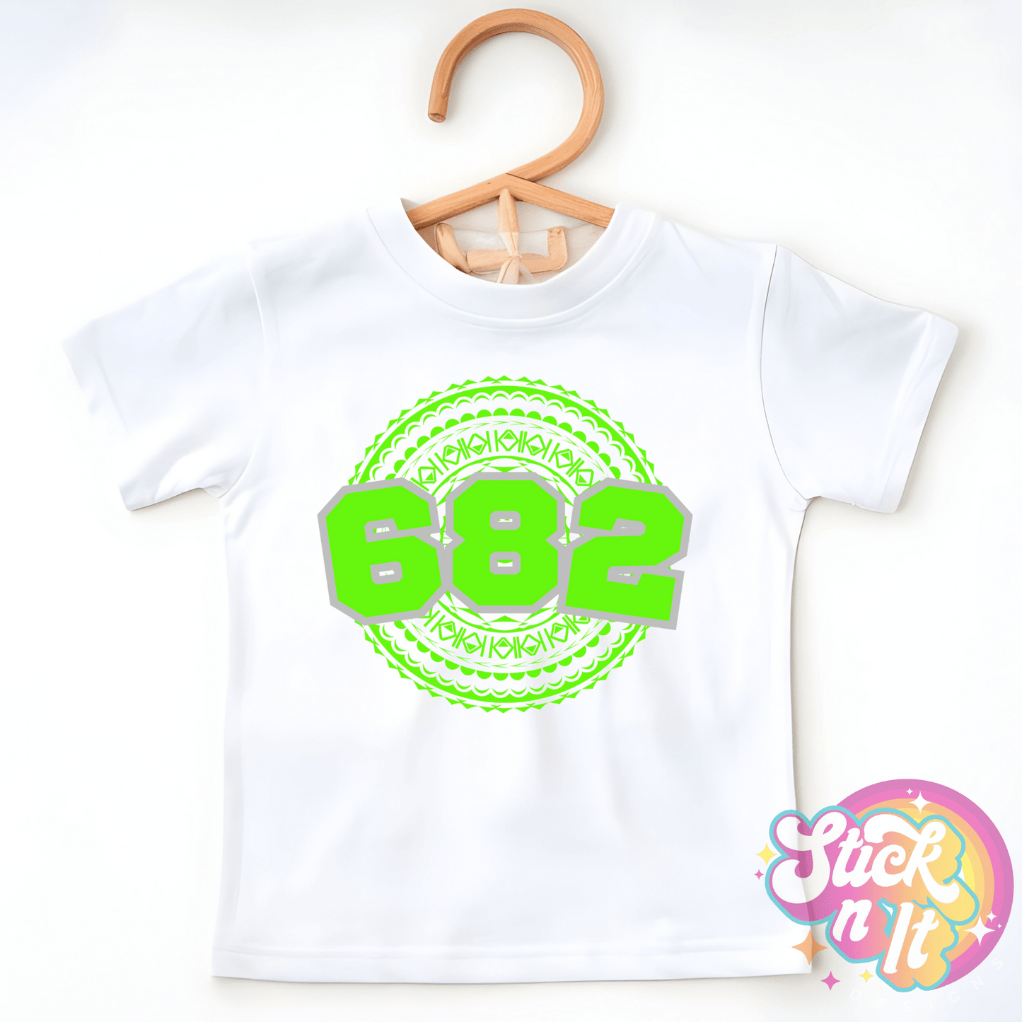 COOK ISLANDS 682 KIDS WHITE SHIRT - Stick N It
