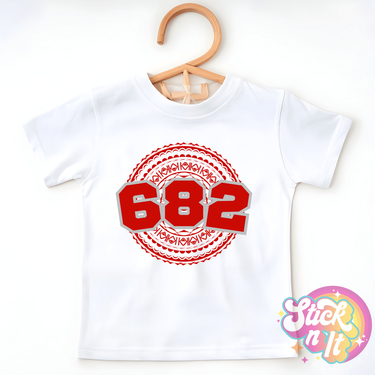 COOK ISLANDS 682 KIDS WHITE SHIRT - Stick N It