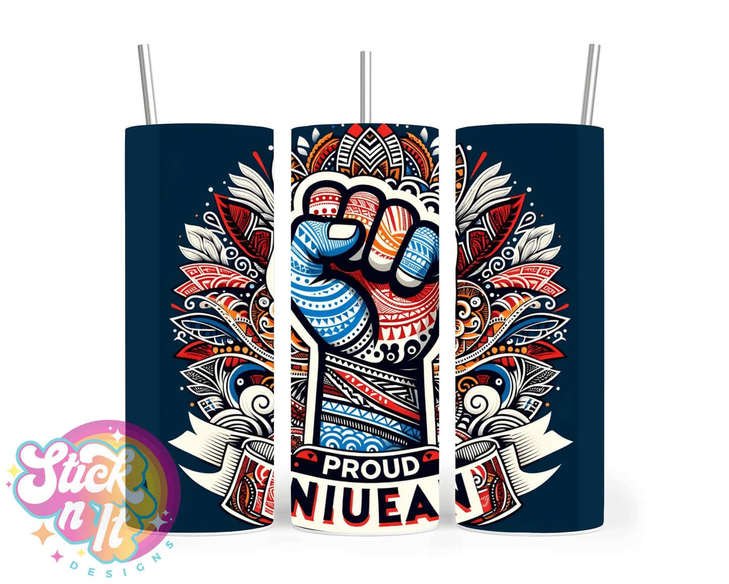 NIUEAN PROUD INSULATED TUMBLER - Stick N It