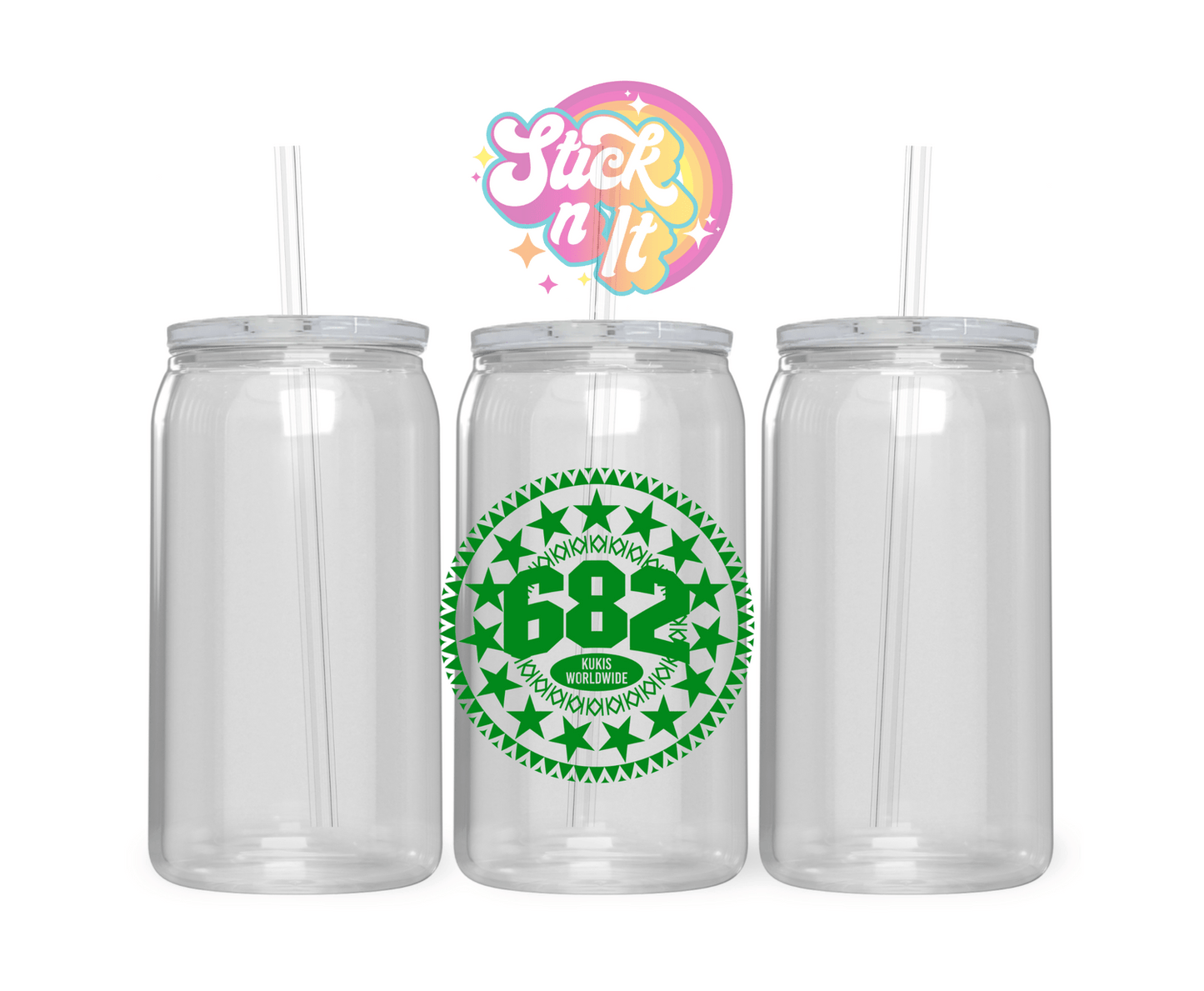 COOK ISLANDS ACRYLIC CUP 8 - Stick N It