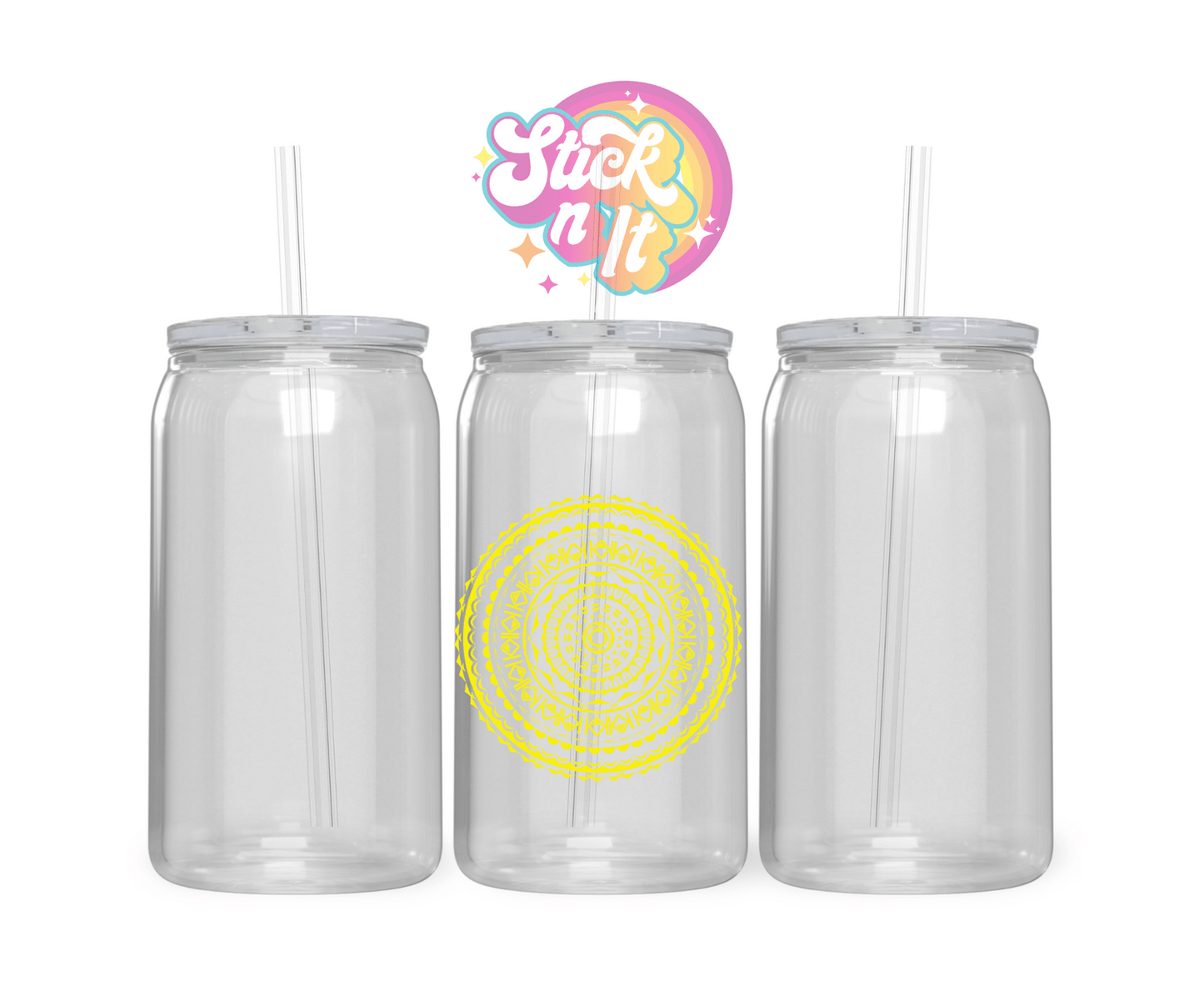 COOK ISLANDS ACRYLIC CUP 4 - Stick N It