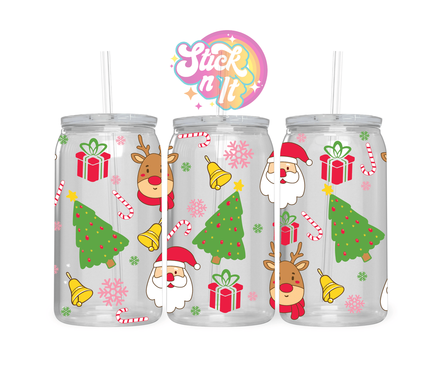 RUDOLPH ACRYLIC CUP - Stick N It