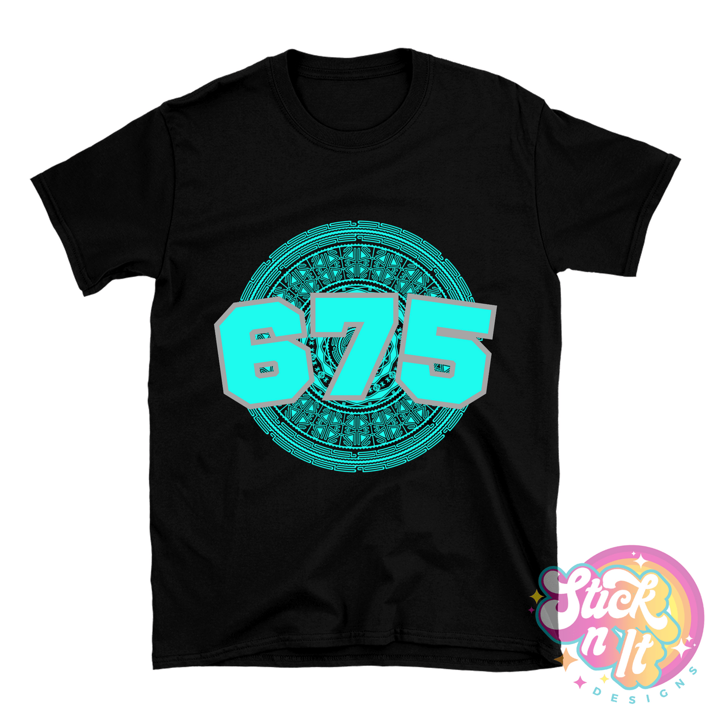 PAPUA NEW GUINEA 675 BLACK SHIRT - Stick N It