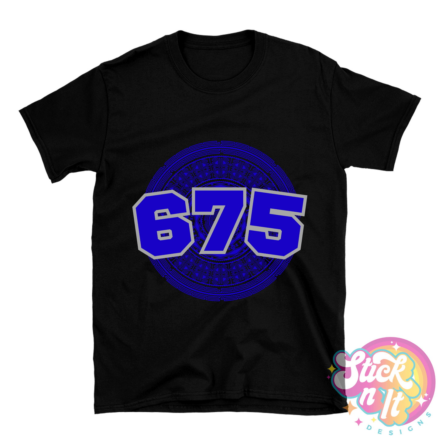 PAPUA NEW GUINEA 675 BLACK SHIRT - Stick N It