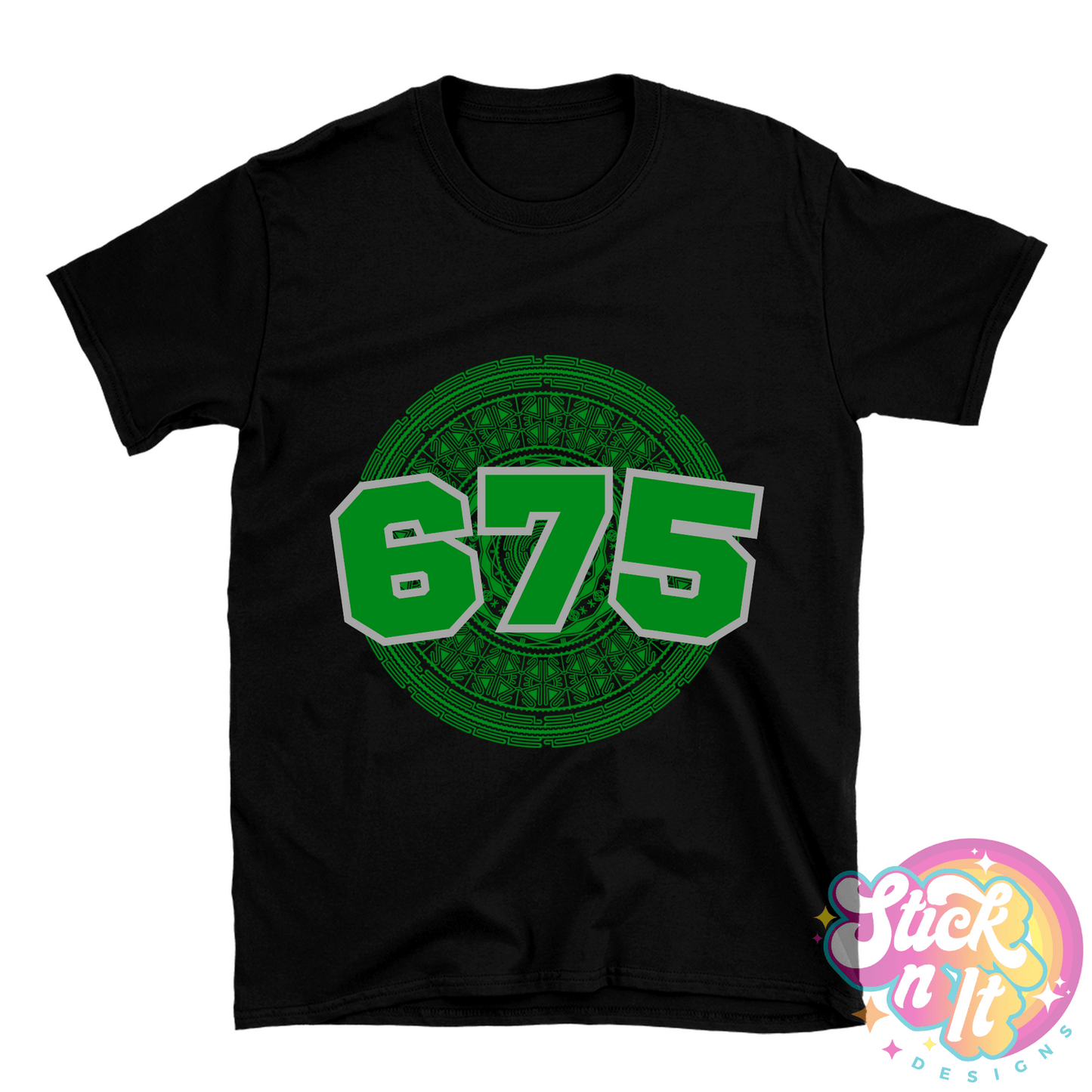 PAPUA NEW GUINEA 675 BLACK SHIRT - Stick N It