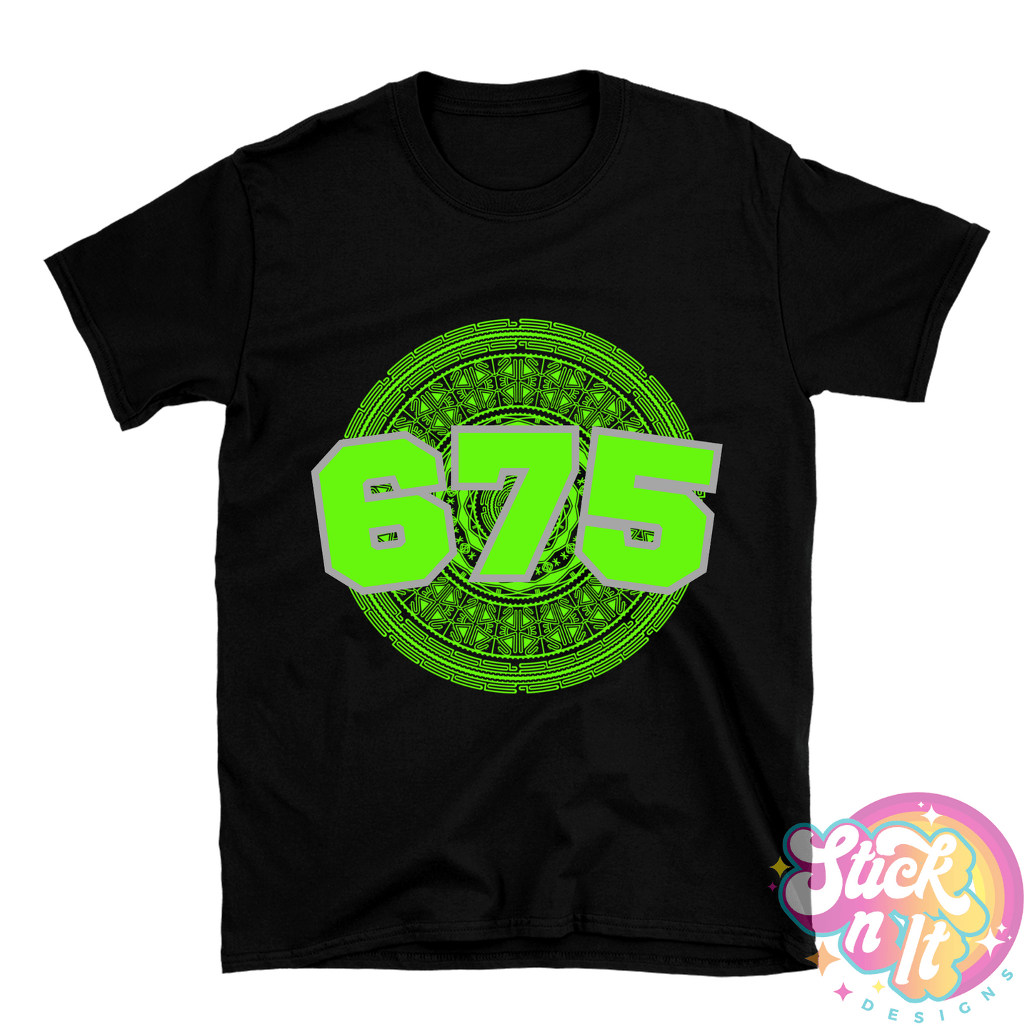 PAPUA NEW GUINEA 675 BLACK SHIRT - Stick N It