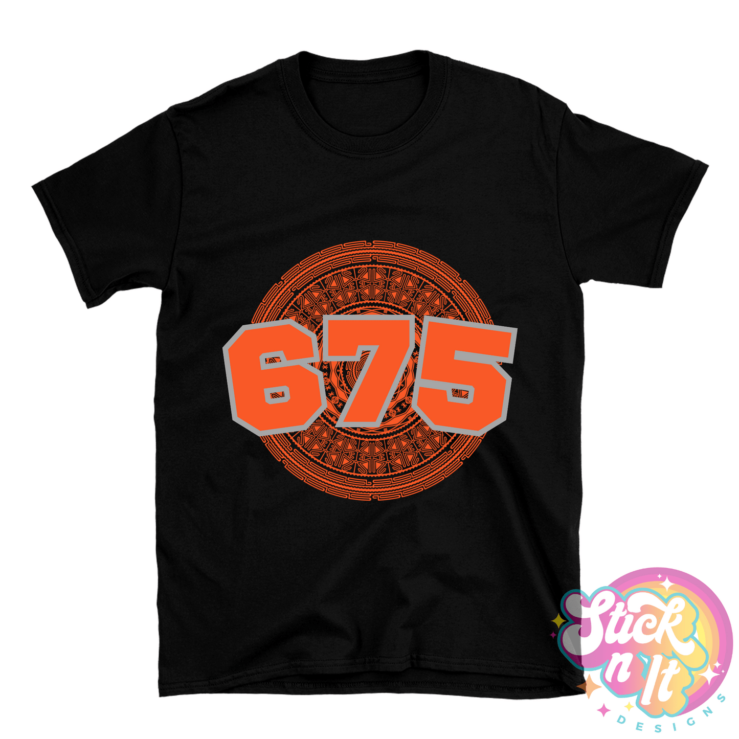 PAPUA NEW GUINEA 675 BLACK SHIRT - Stick N It