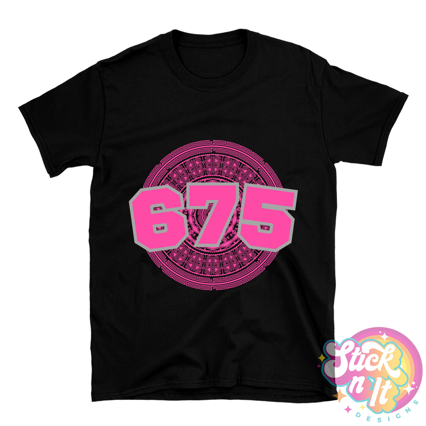 PAPUA NEW GUINEA 675 BLACK SHIRT - Stick N It