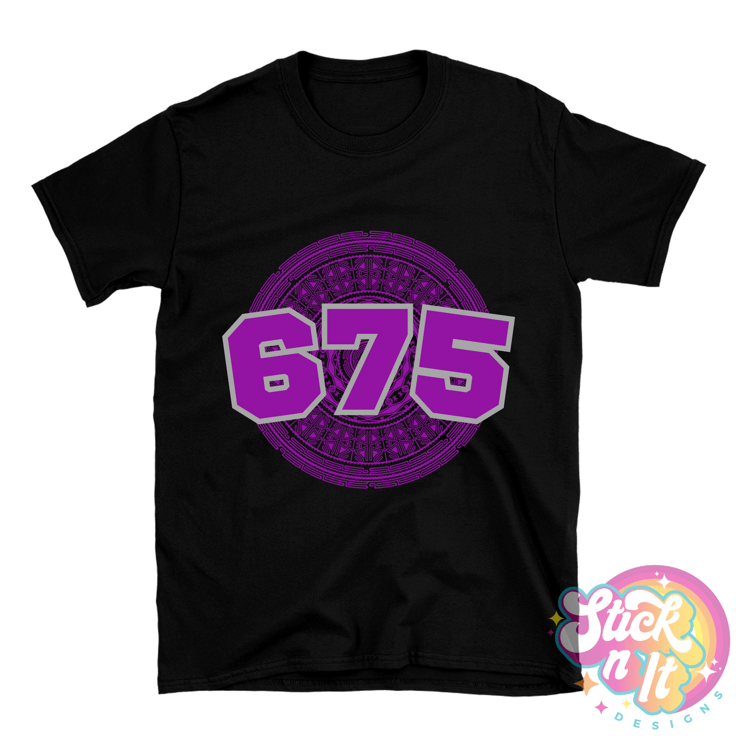 PAPUA NEW GUINEA 675 BLACK SHIRT - Stick N It