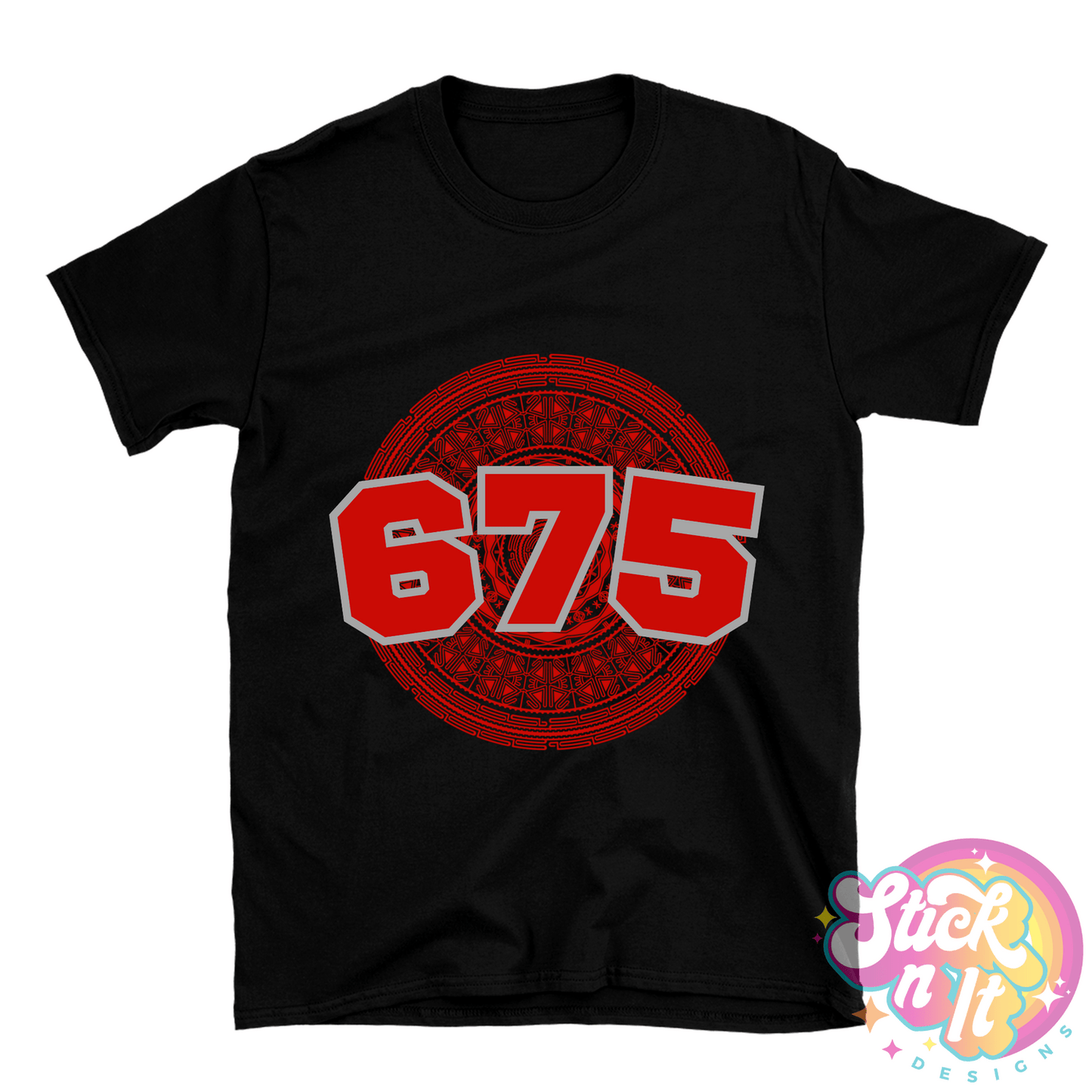 PAPUA NEW GUINEA 675 BLACK SHIRT - Stick N It
