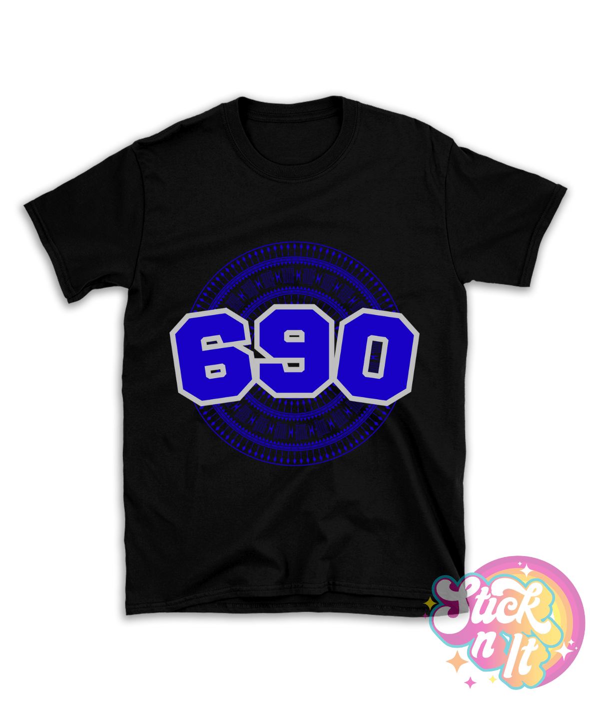 TOKELAU 690 BLACK SHIRT - Stick N It