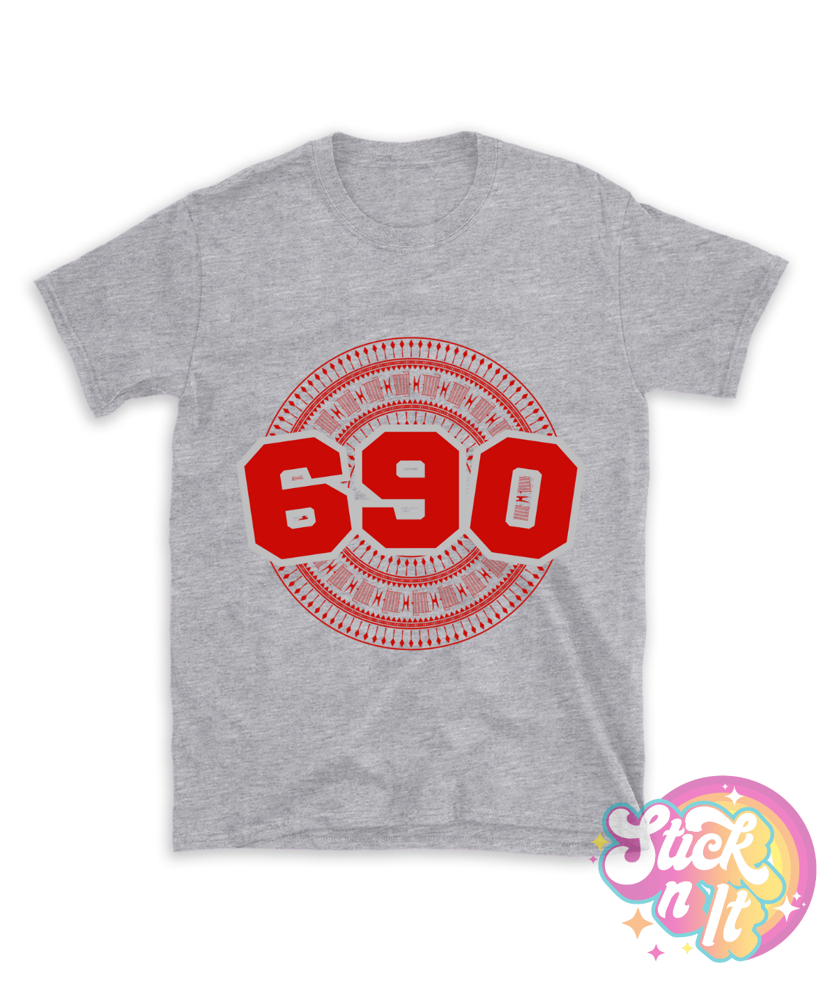 TOKELAU 690 GREY SHIRT - Stick N It