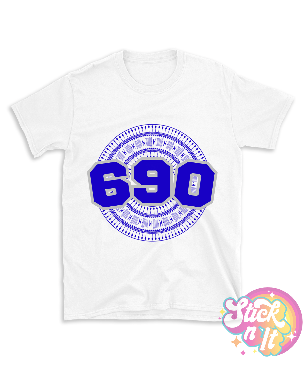 TOKELAU 690 WHITE SHIRT - Stick N It